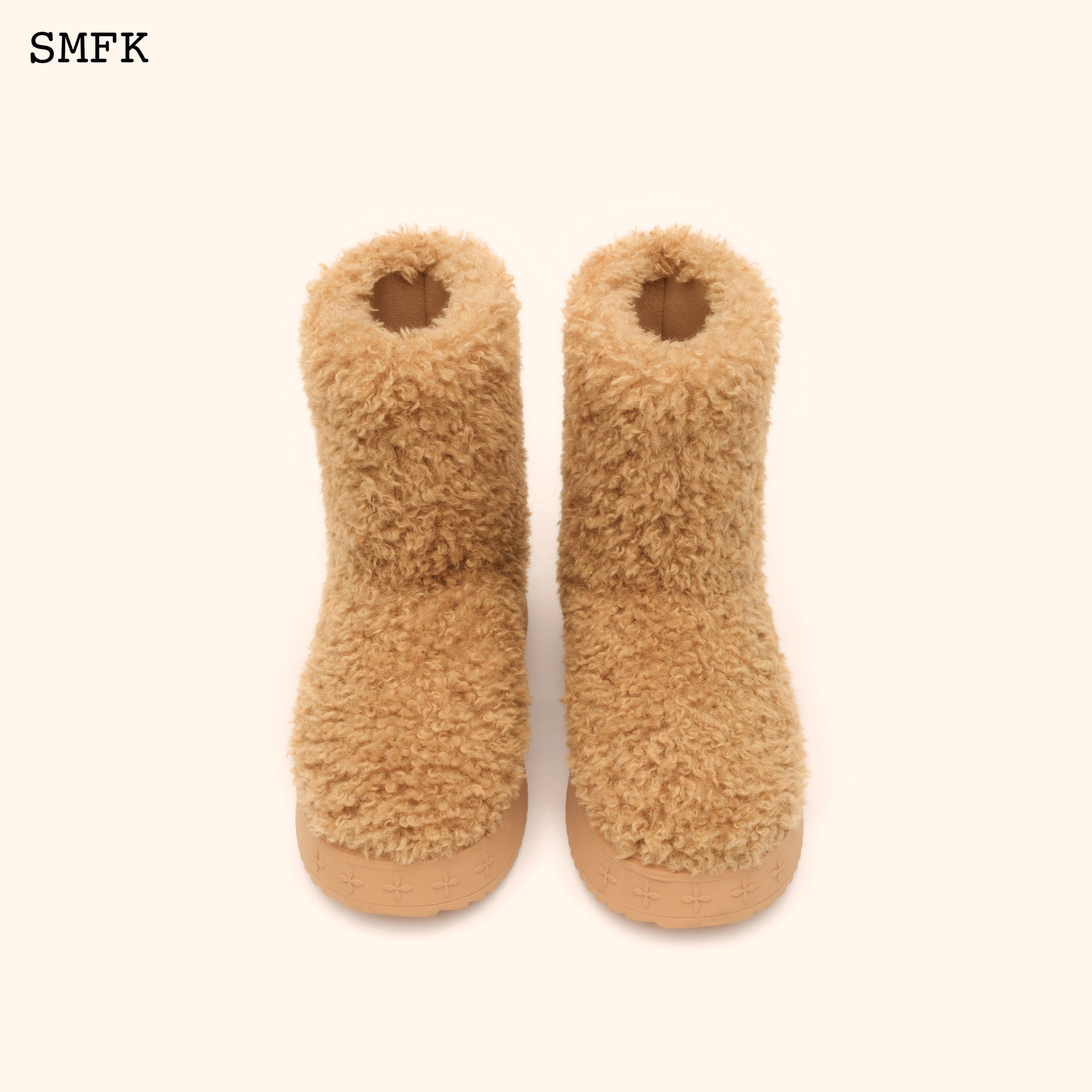 Compass Woolly Wheat Fluffy Boots - SMFK Official