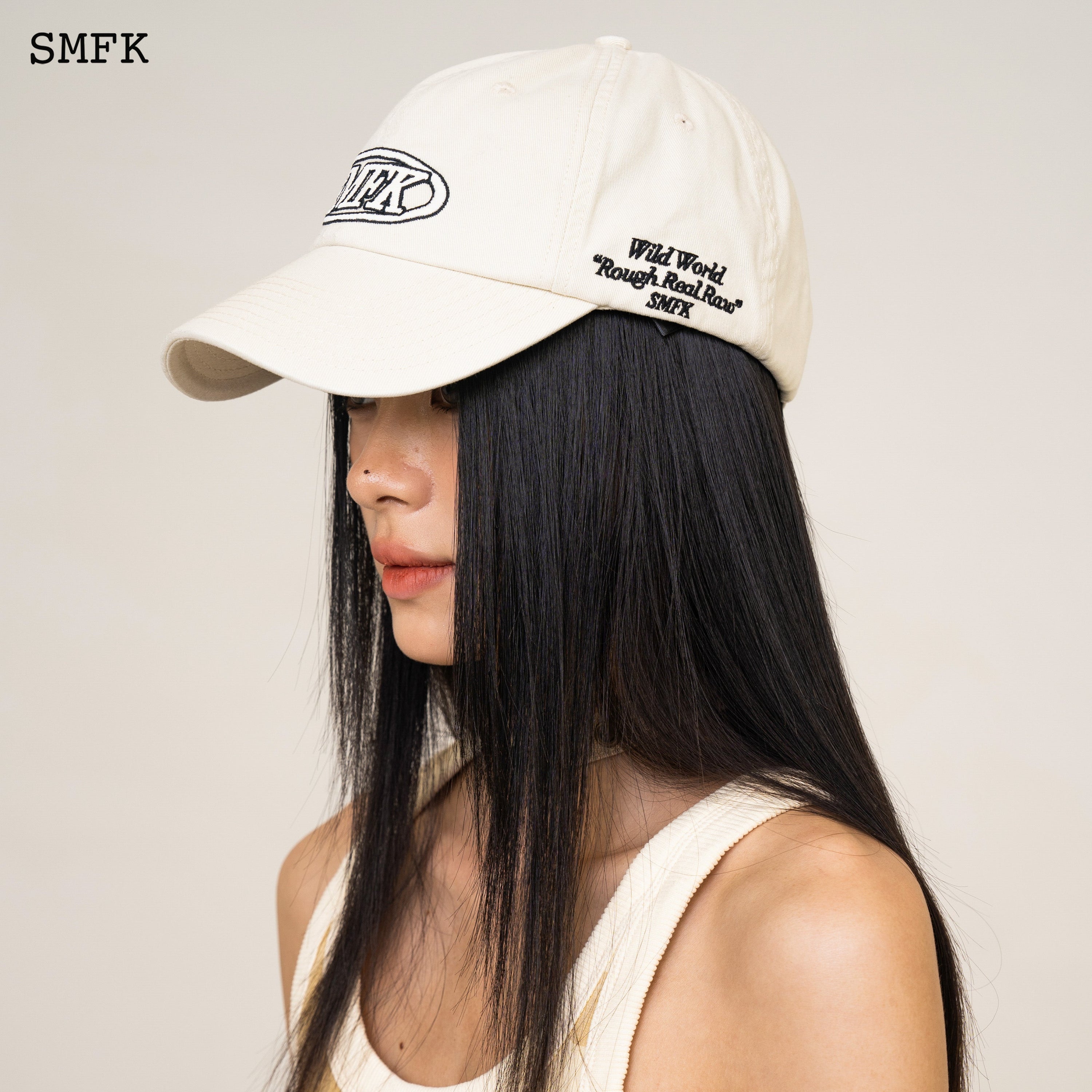 Cream Model Cap - SMFK Official