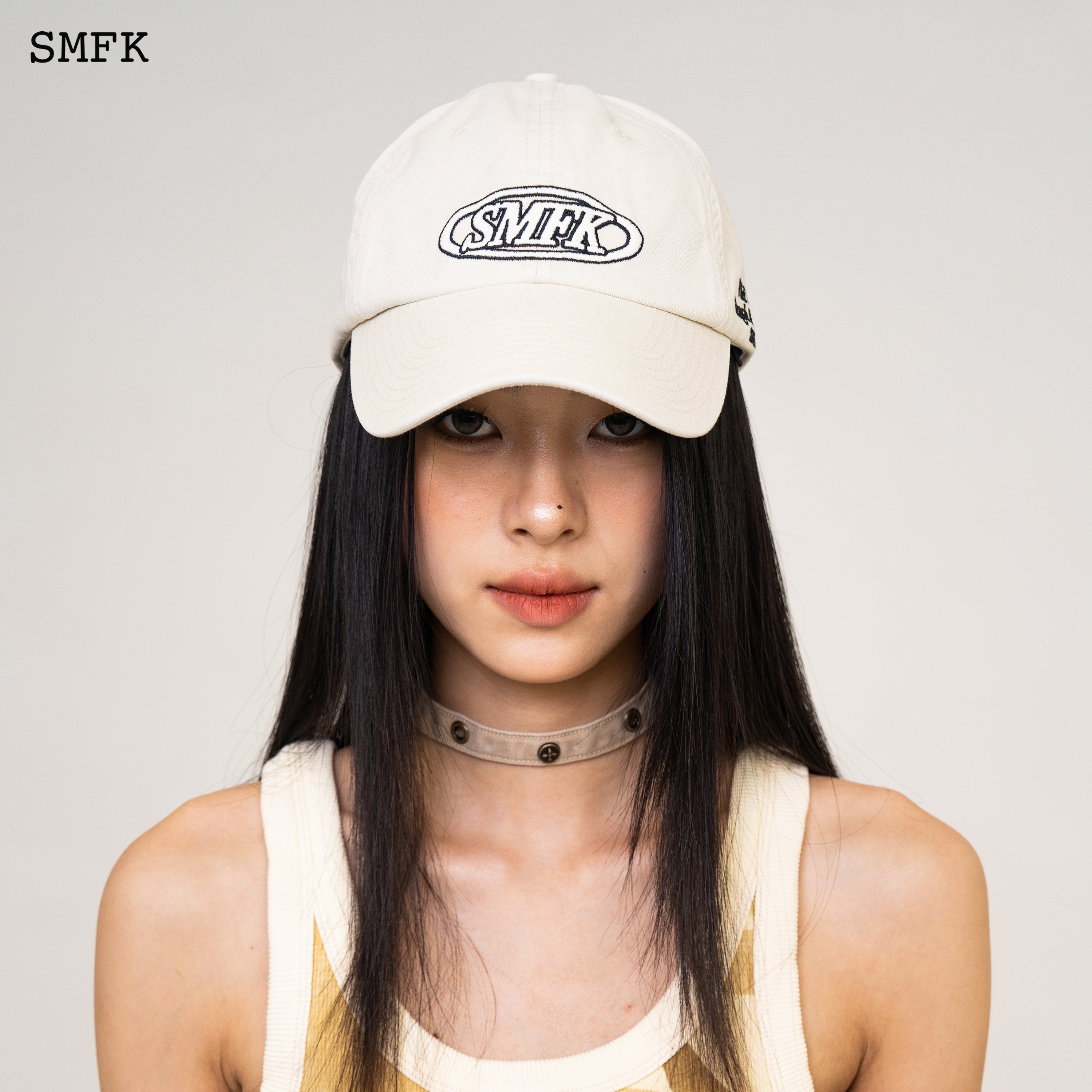 Cream Model Cap - SMFK Official