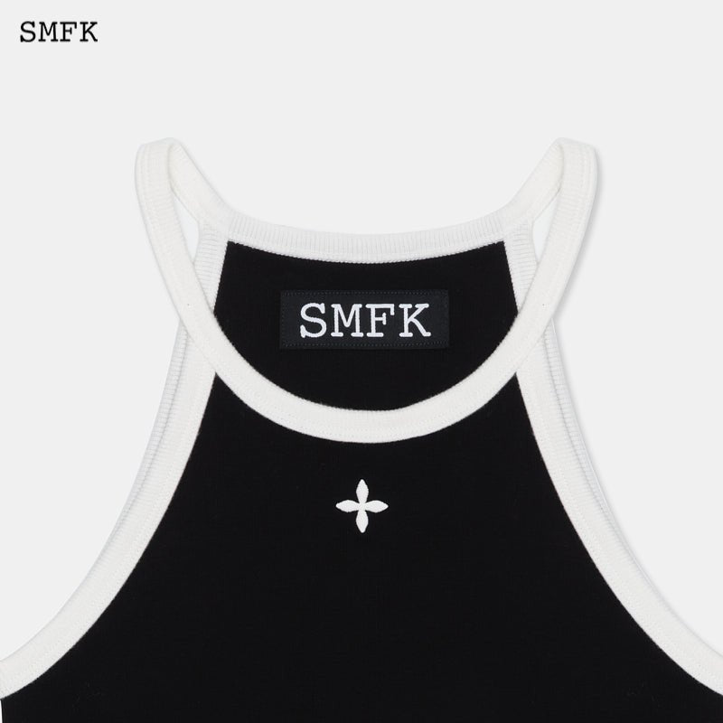 Cross Retro Vacation Vest Black - SMFK Official