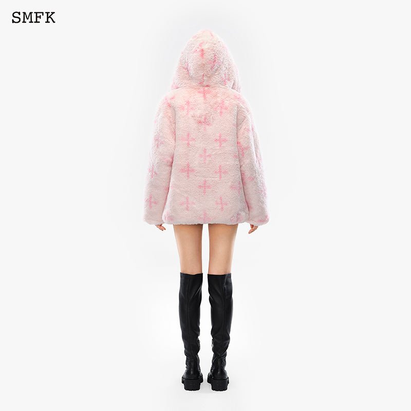 Garden Snowman Hoodie Pink - SMFK Official