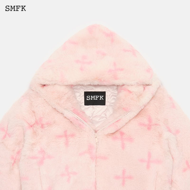 Garden Snowman Hoodie Pink - SMFK Official