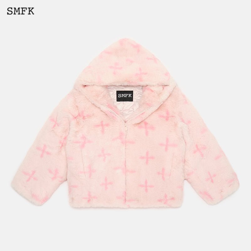 Garden Snowman Hoodie Pink - SMFK Official