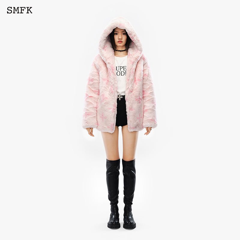 Garden Snowman Hoodie Pink - SMFK Official