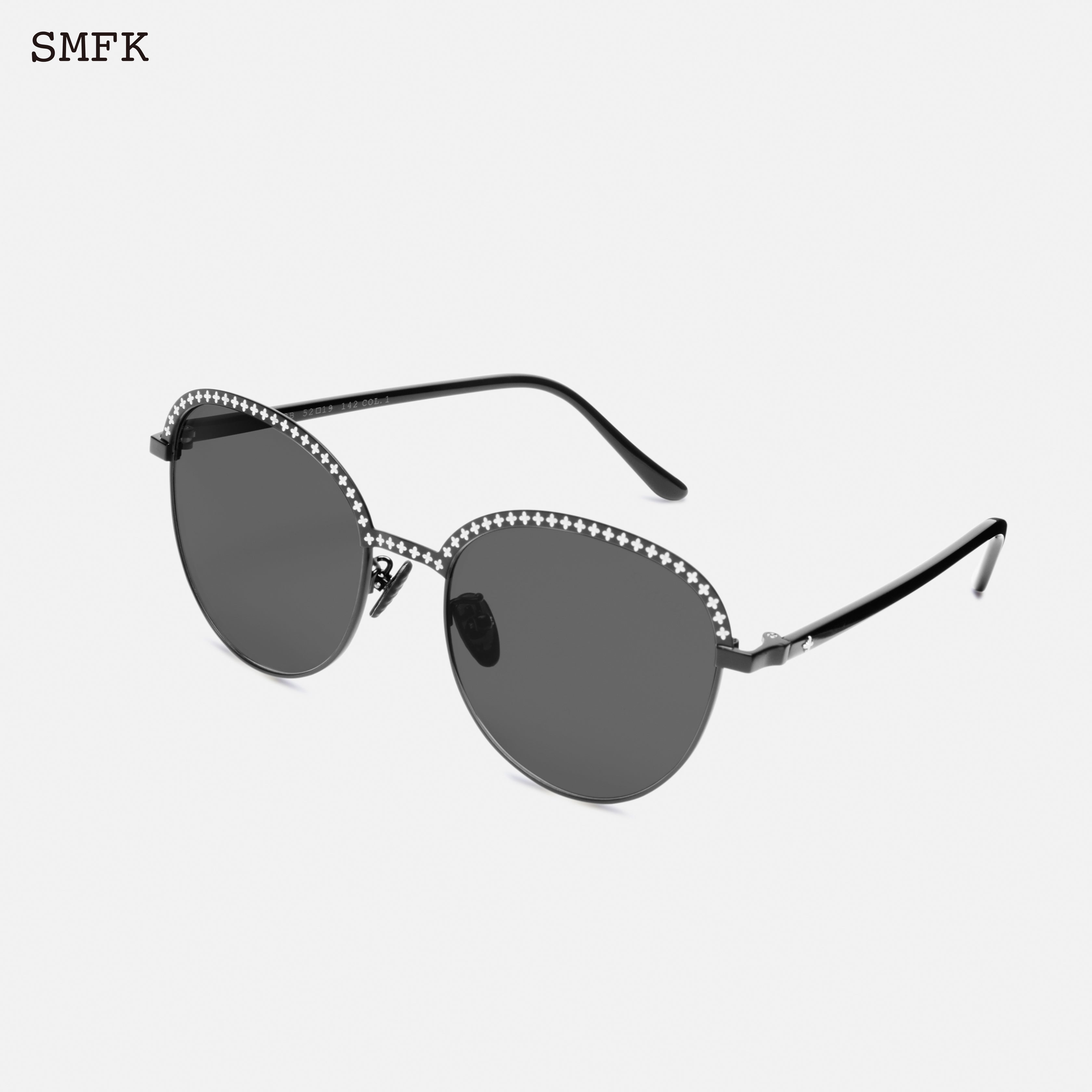 CHANEL 4242 Round Metal Sunglasses