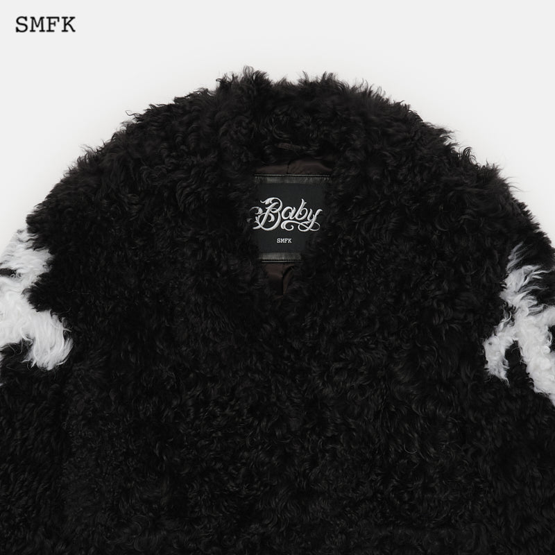 Gemini Flower Arm Fur Suit Black - SMFK Official