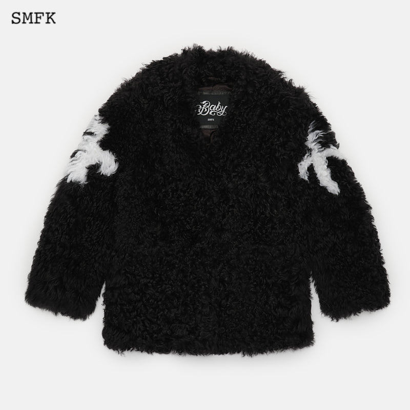 Gemini Flower Arm Fur Suit Black - SMFK Official