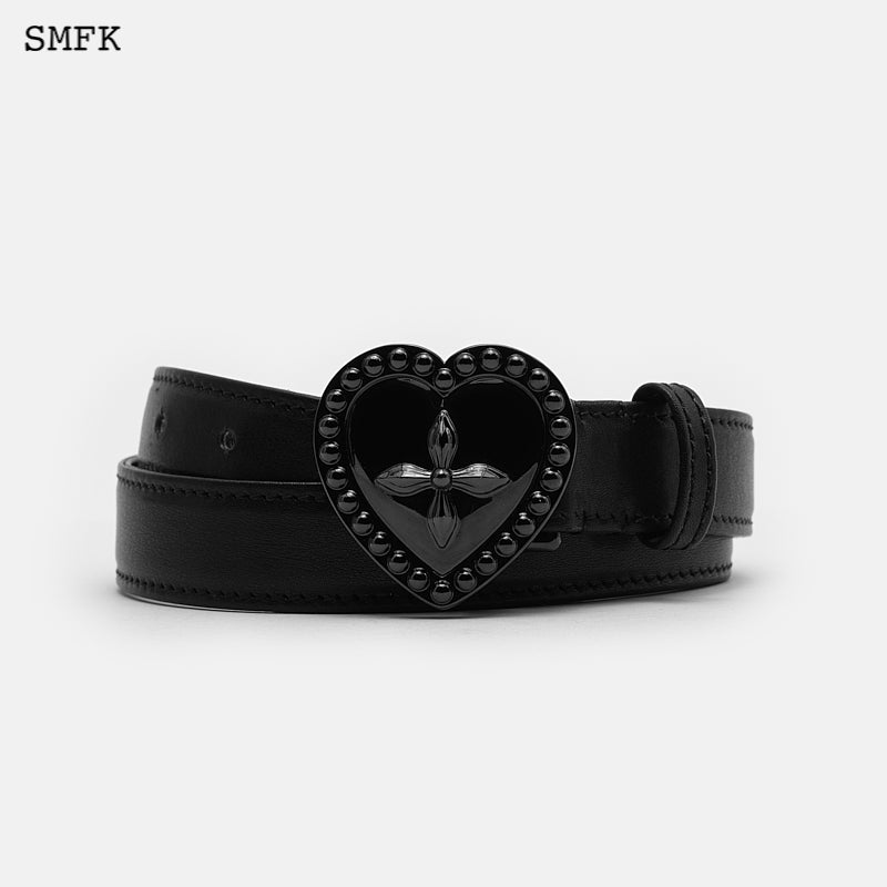 Heart of Silence Vintage Belt Black - SMFK Official