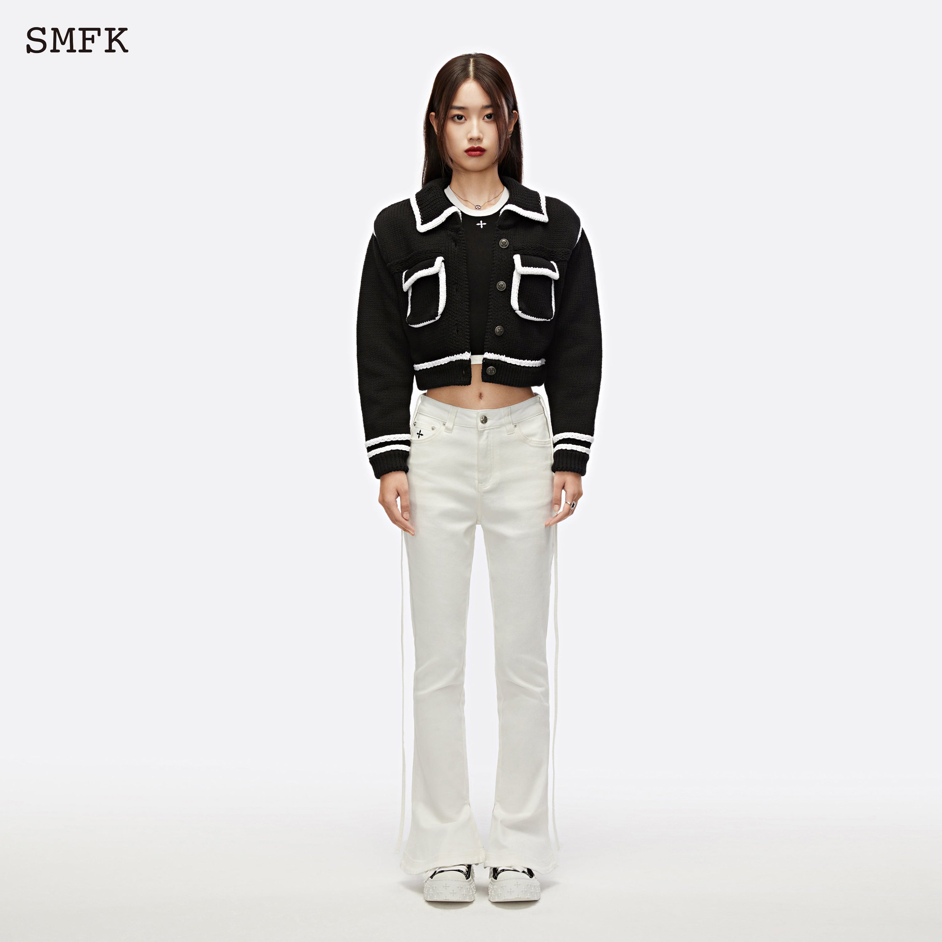 Magnolia Campus Vintage Knit Jacket - SMFK Official