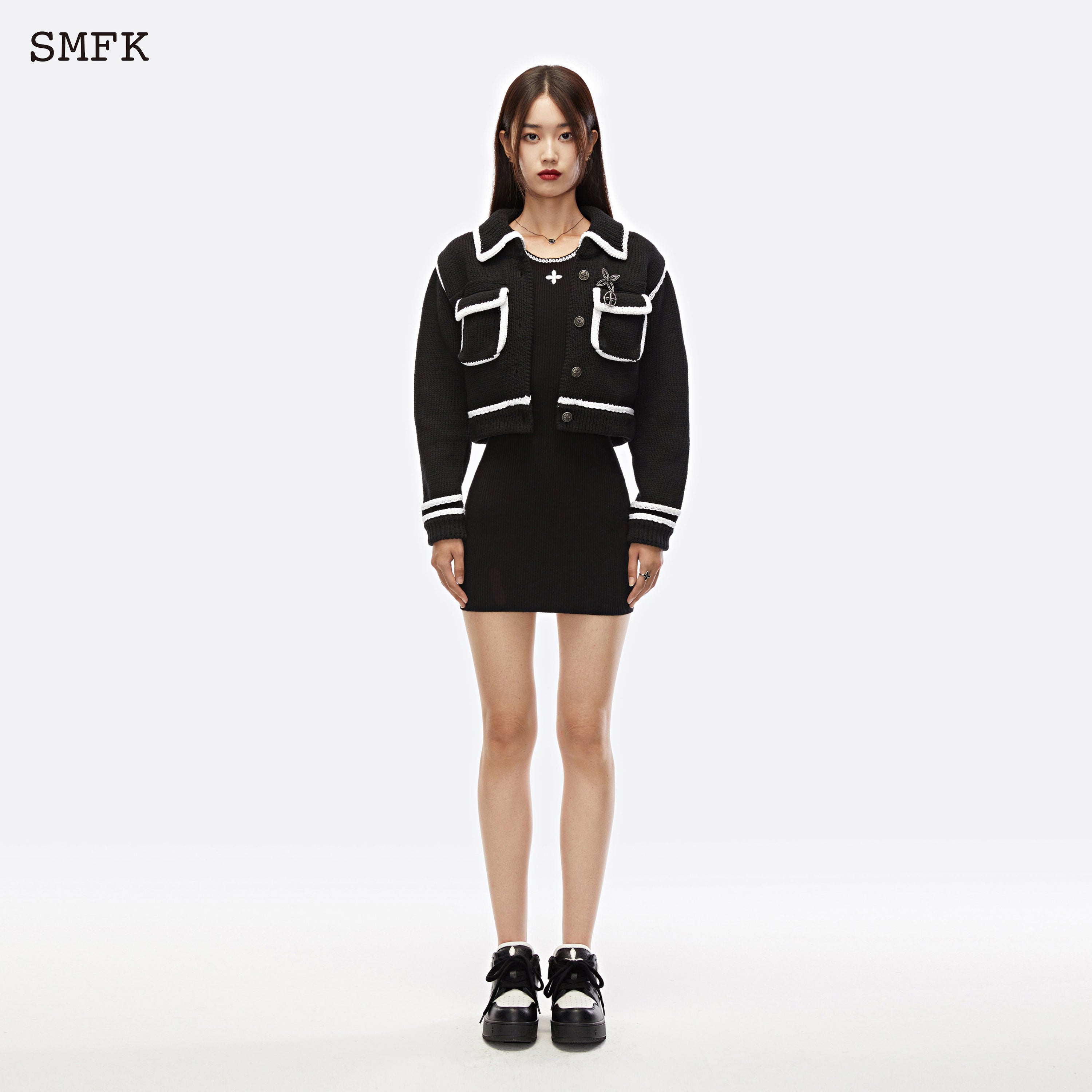 Magnolia Campus Vintage Knit Jacket - SMFK Official