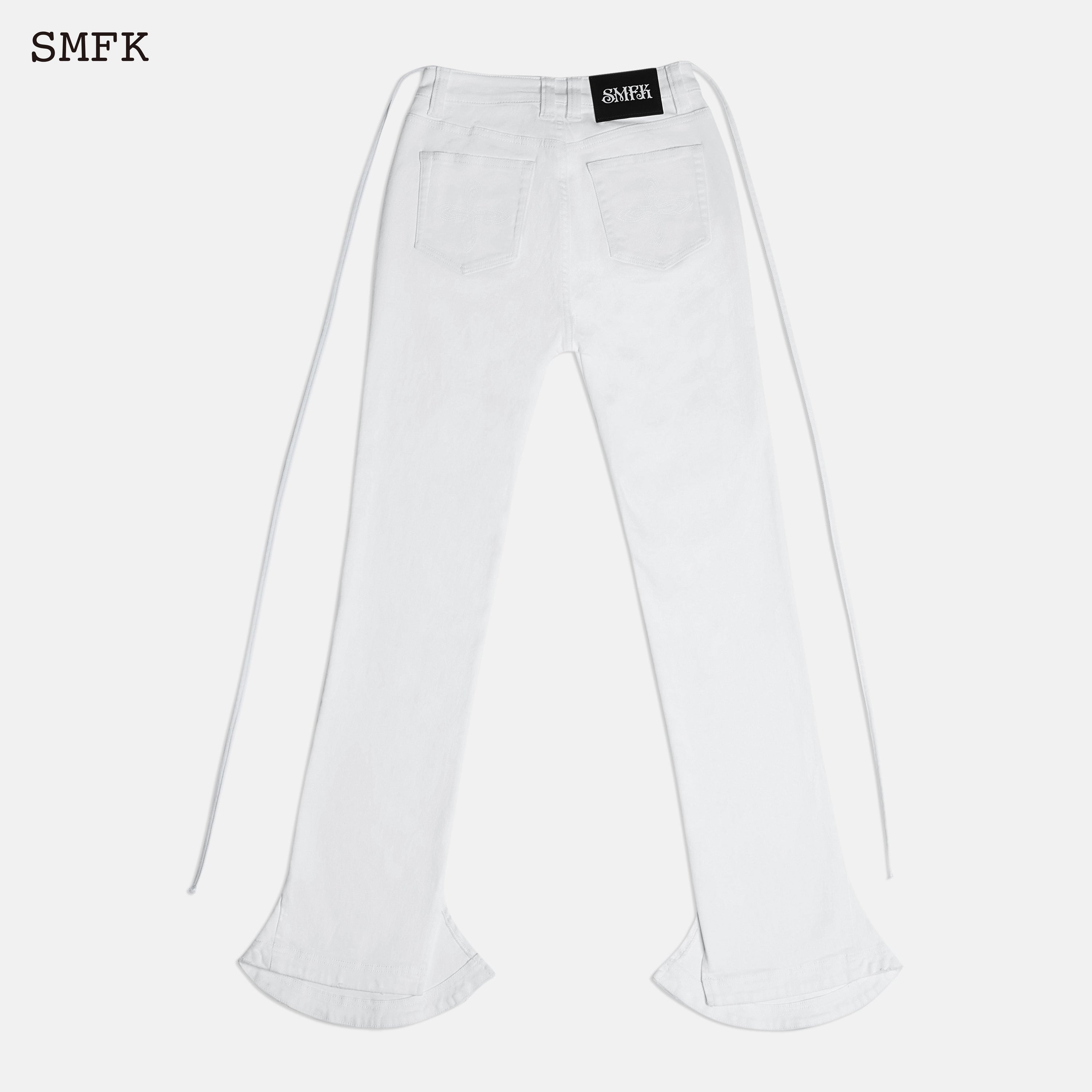 Mermaid Skinny Jeans White - SMFK Official