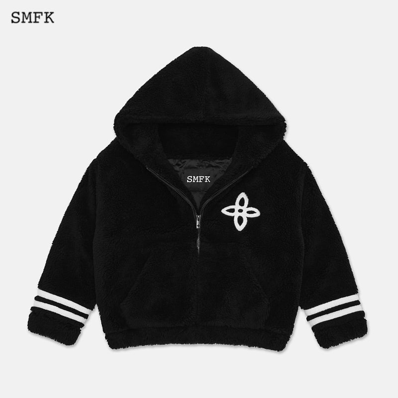 Midnight Flower Campus Fleece Hoodie - SMFK Official