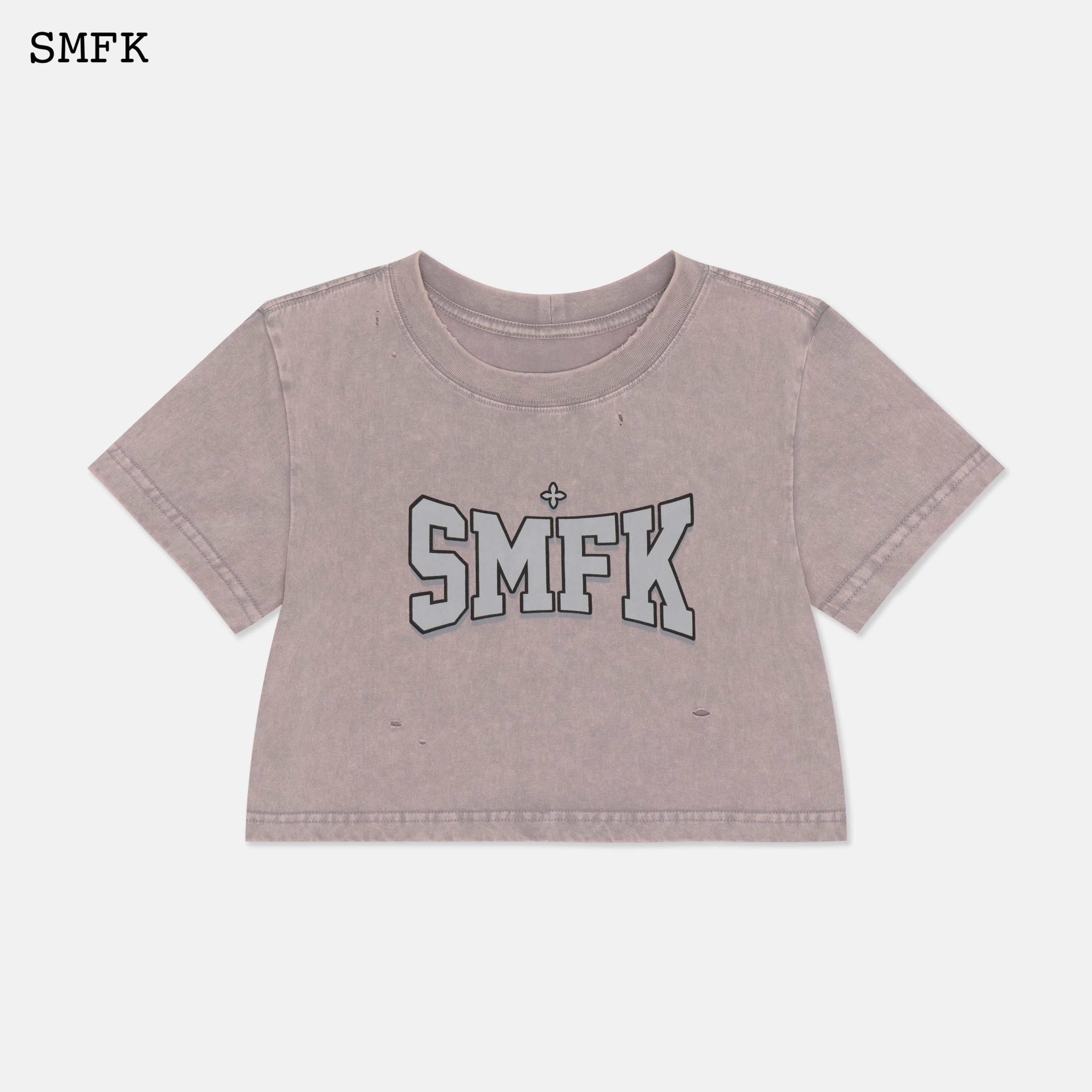 Model Light Grey Short T-shirt - SMFK Official