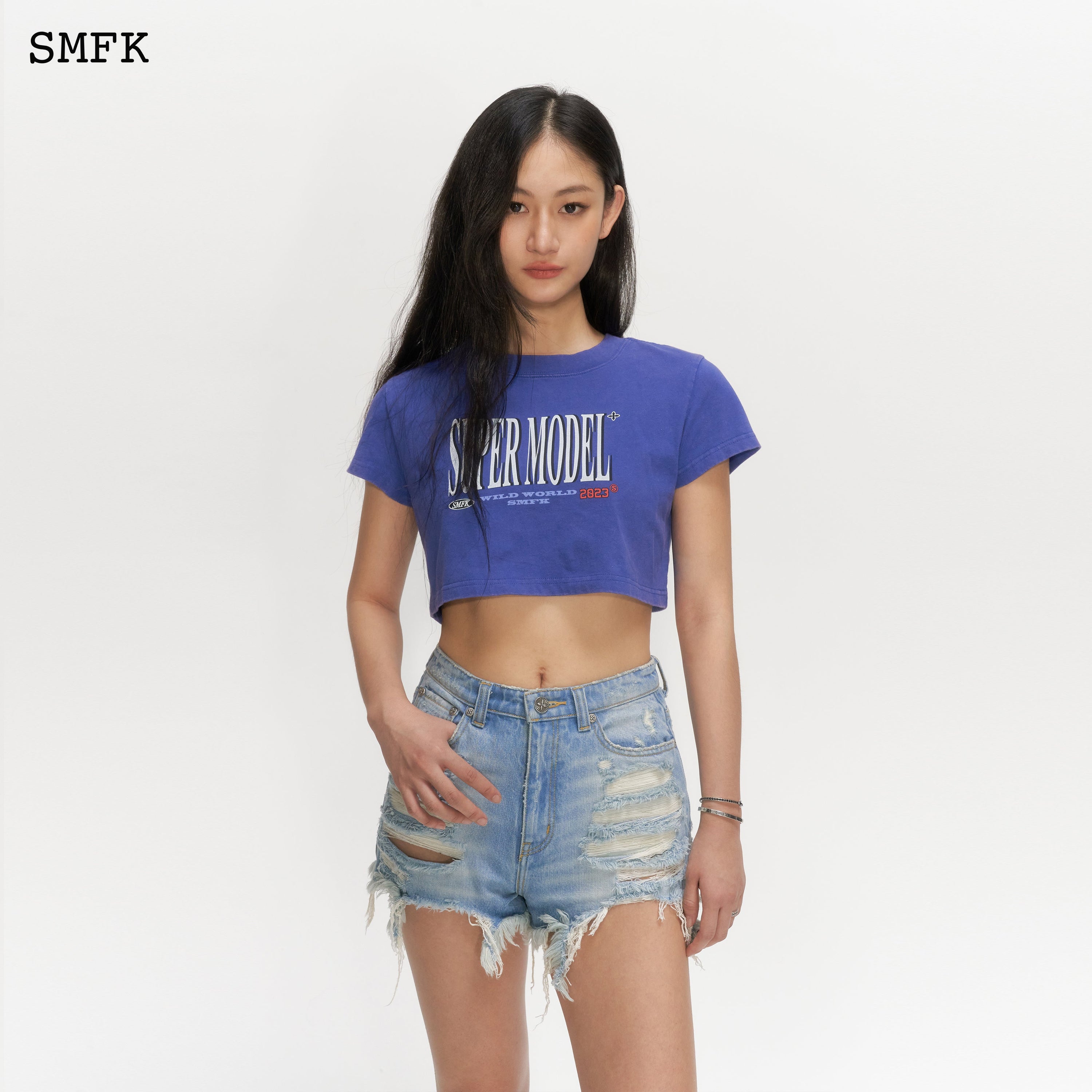 Model Navy Short T-shirt - SMFK Official