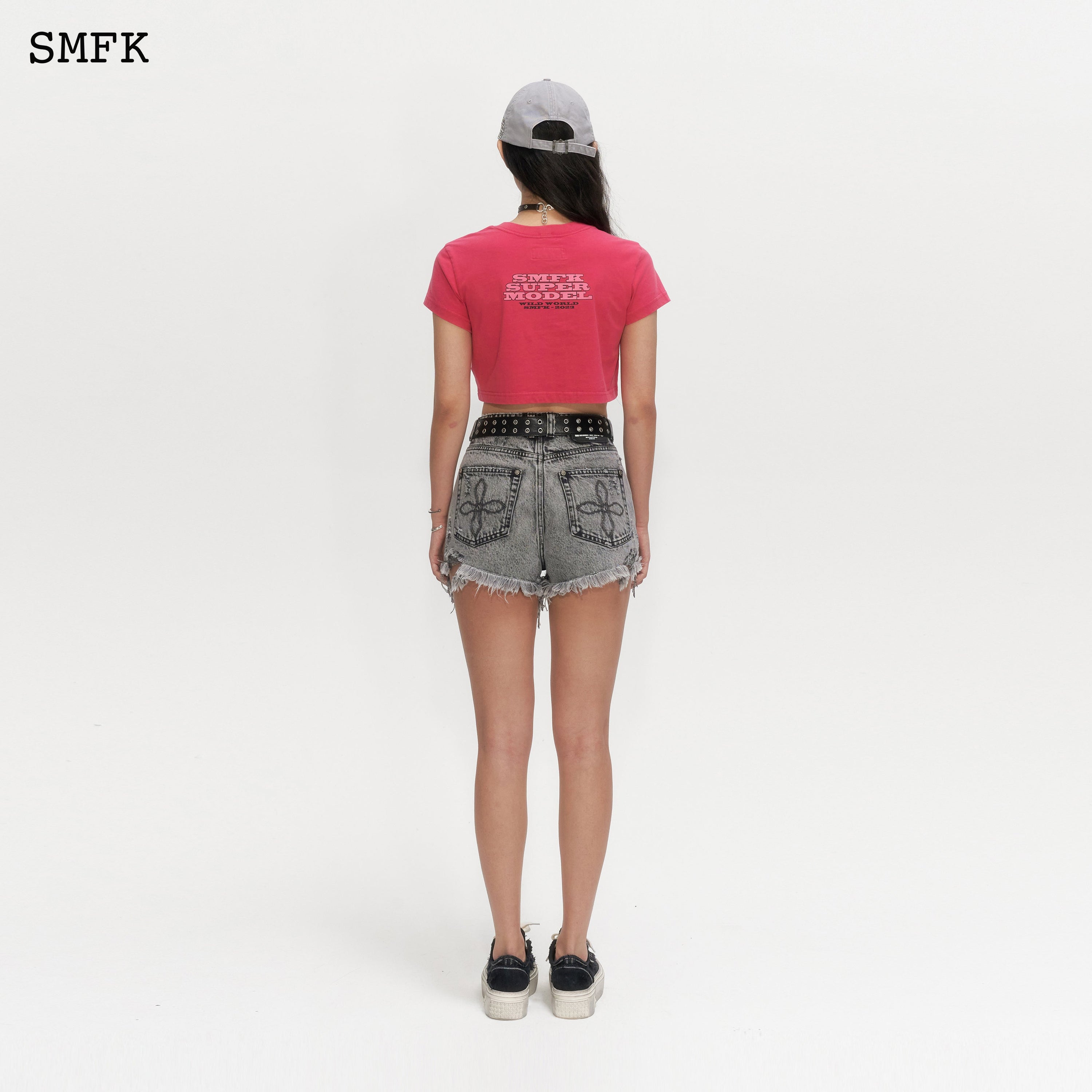Model Red Short T-shirt - SMFK Official