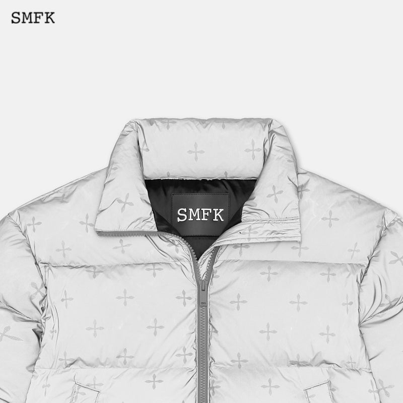 Reflective Garden Polar Down Jacket - SMFK Official