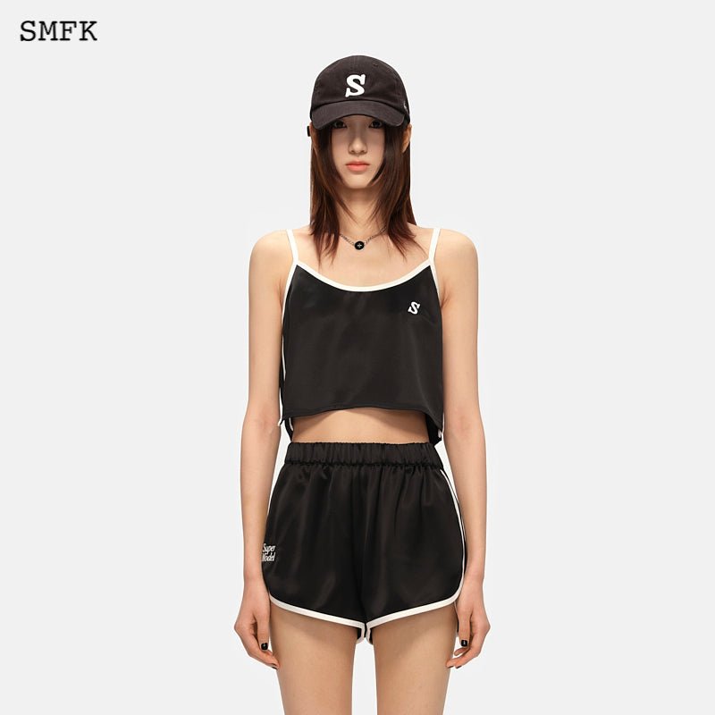 Retro Sports Pajamas Set Black - SMFK Official