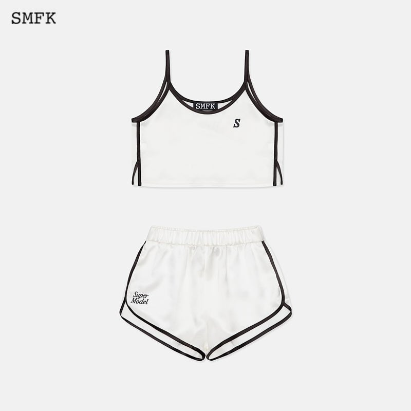 Retro Sports Pajamas Set White - SMFK Official