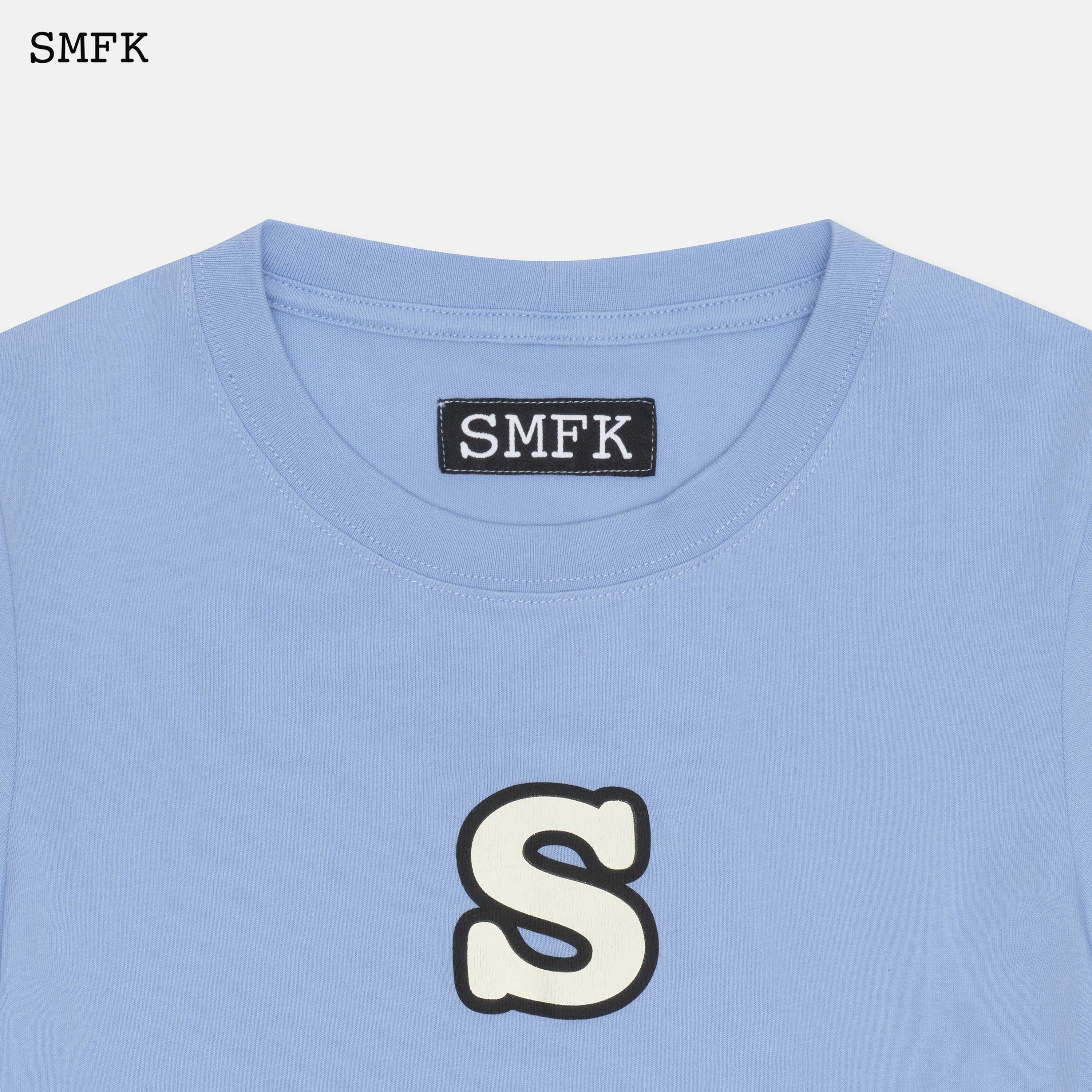 Skinny Model Blue Tight T-shirt - SMFK Official