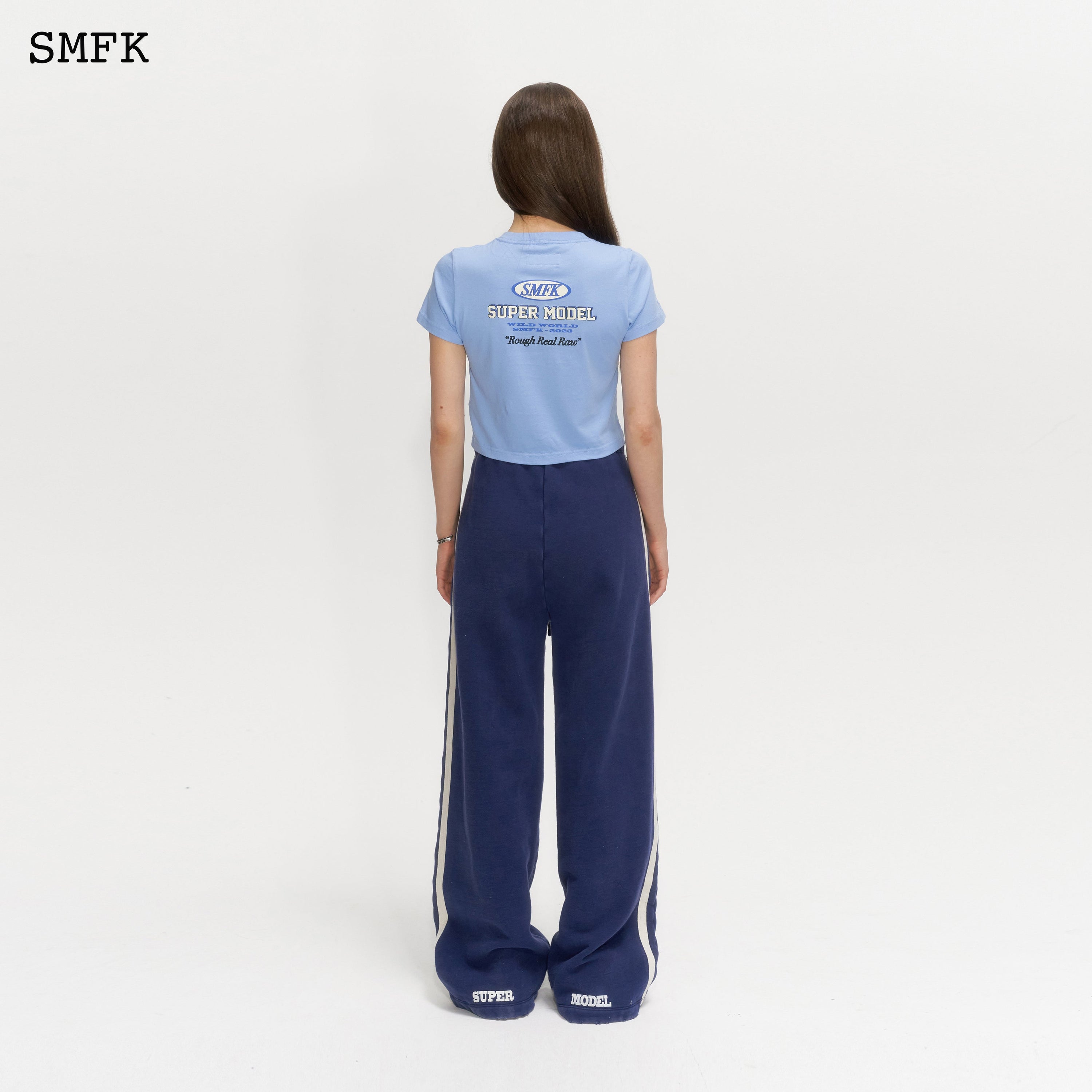 Skinny Model Blue Tight T-shirt - SMFK Official