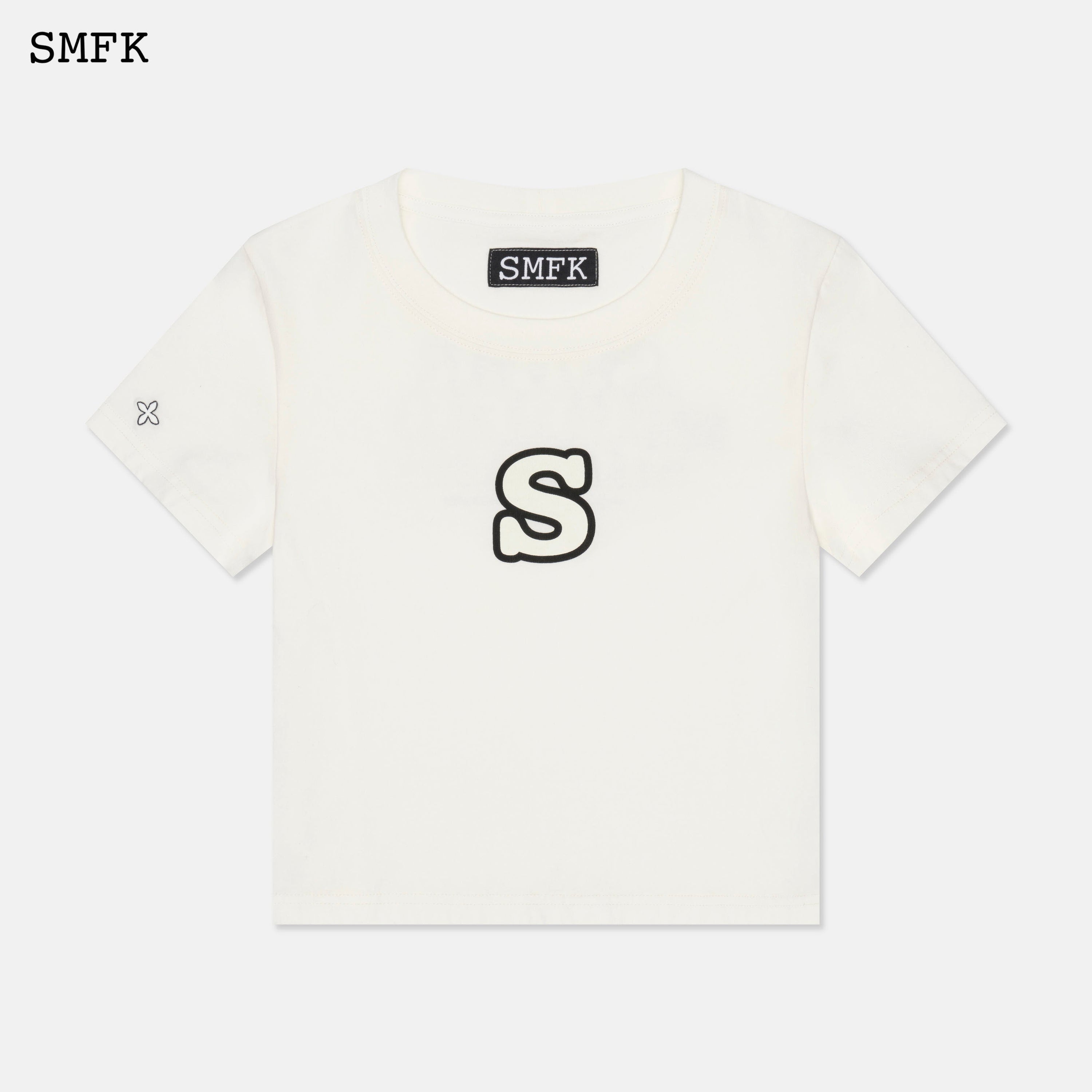 Skinny Model White Tight T-shirt - SMFK Official