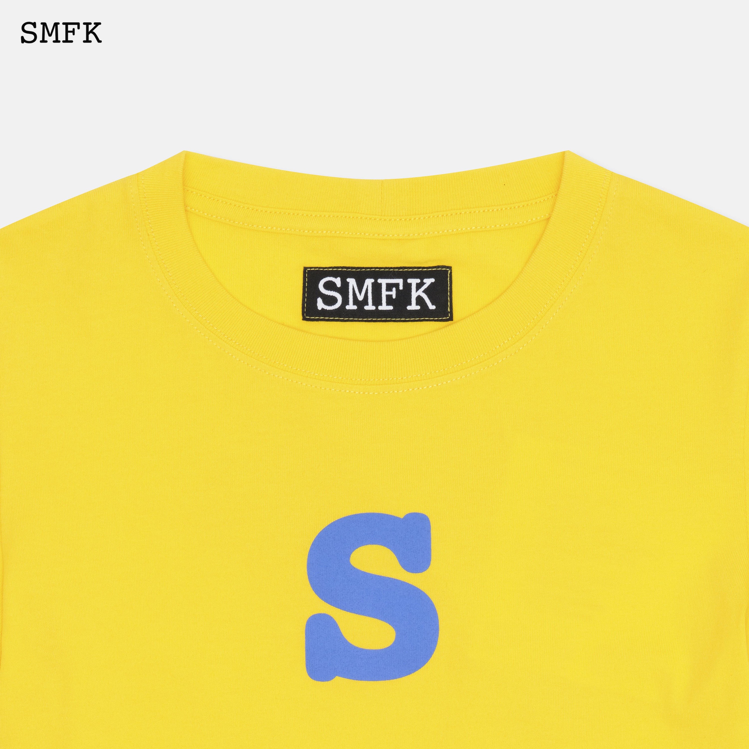 Skinny Model Yellow Tight T-shirt - SMFK Official
