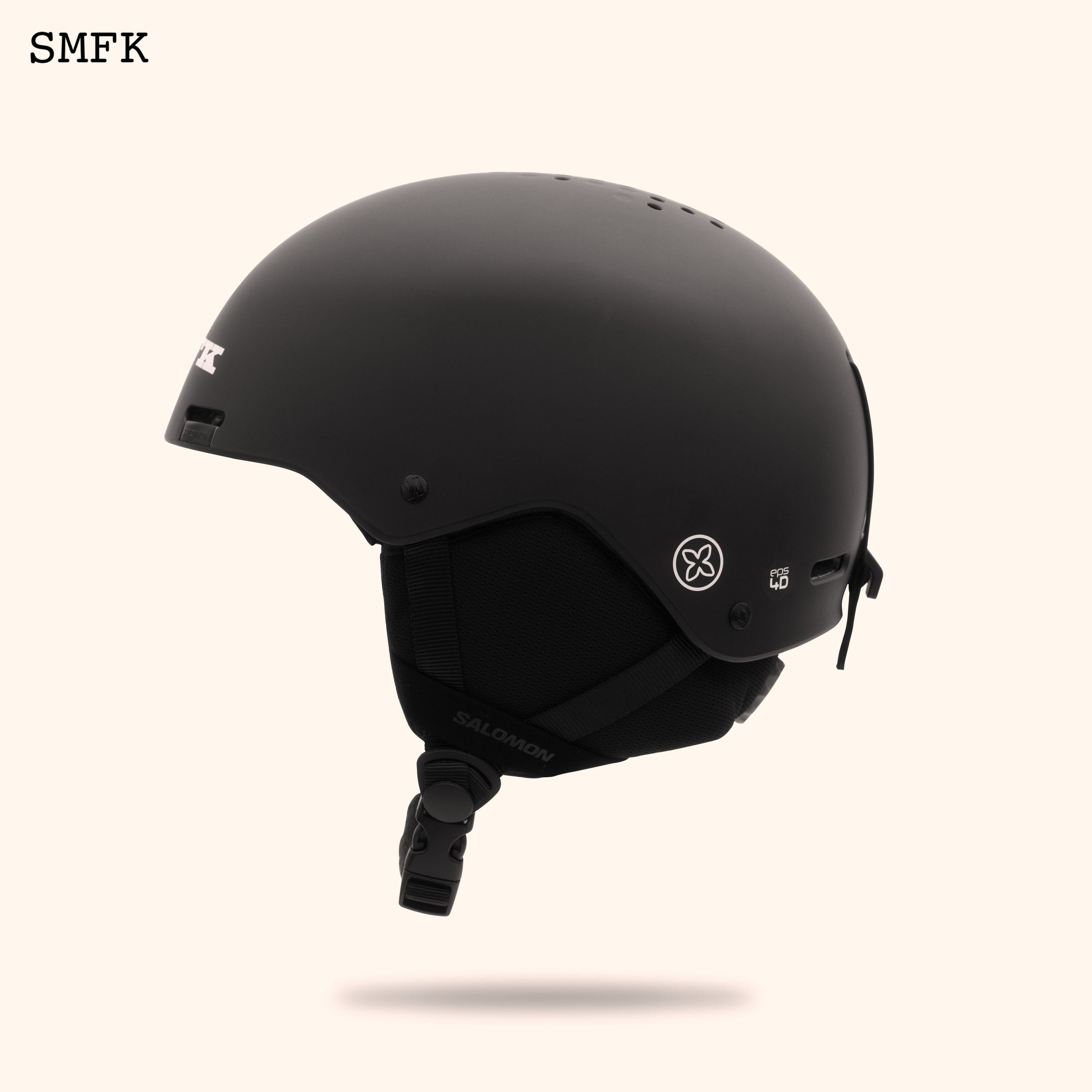 SMFK X SALOMON COMPASS BRIGADE Ski Helmet In Black - SMFK Official