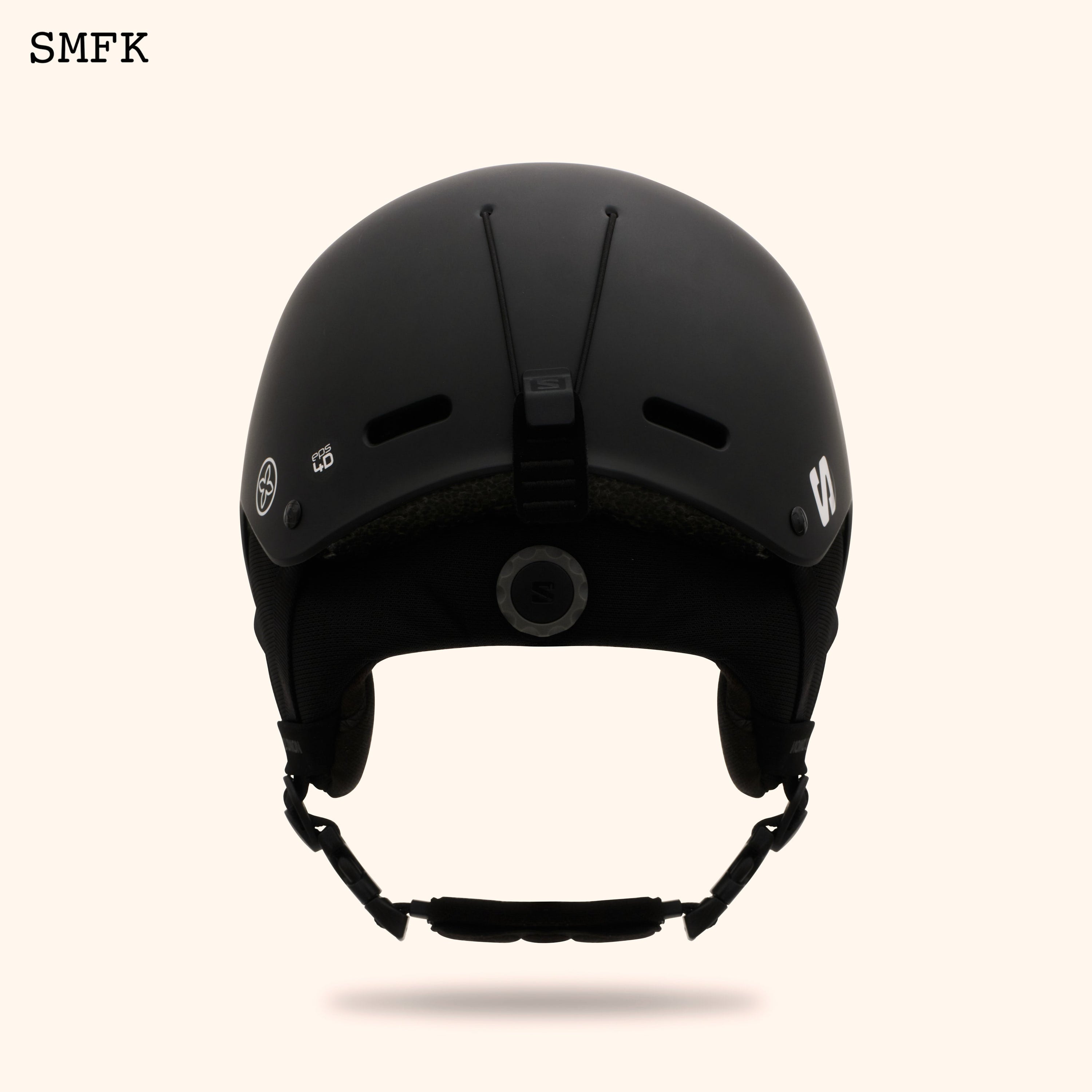 smith compass ski helmet SMFK X SALOMON COMPASS BRIGADE Ski Helmet In Black