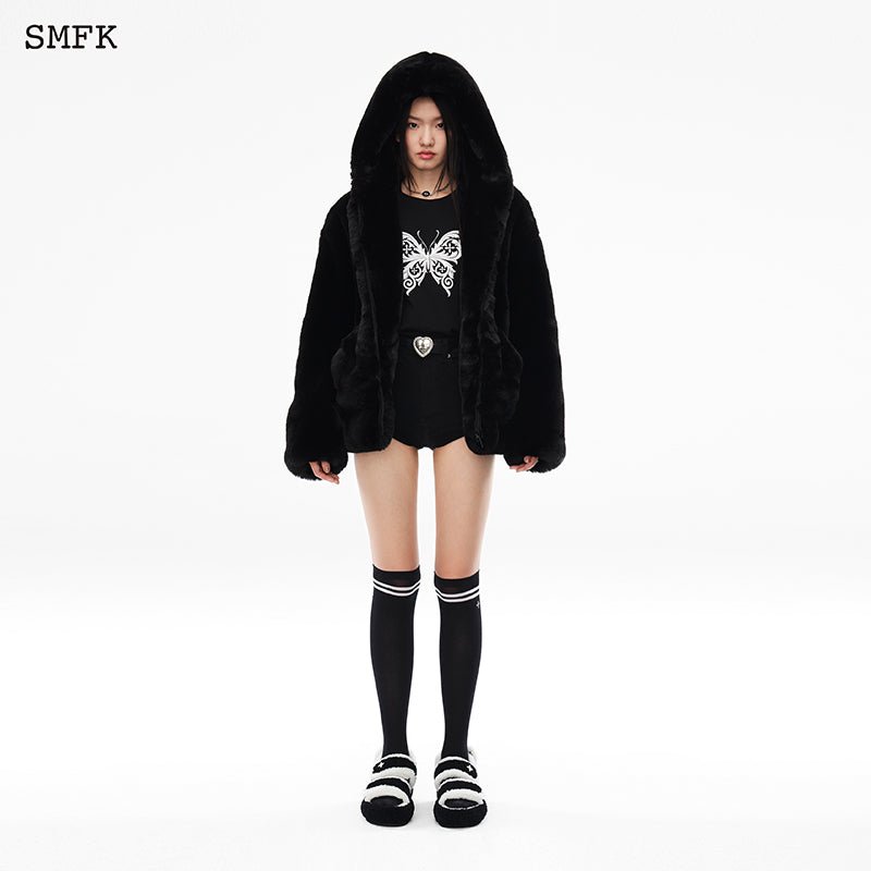 Snowman Hoodie Black | SMFK Official