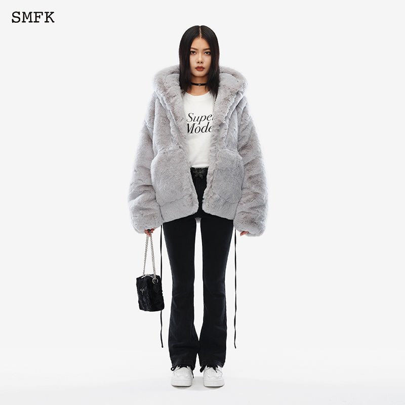 Snowman Hoodie Grey | SMFK Official