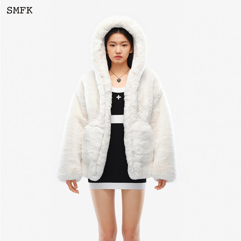 Snowman Hoodie White - SMFK Official