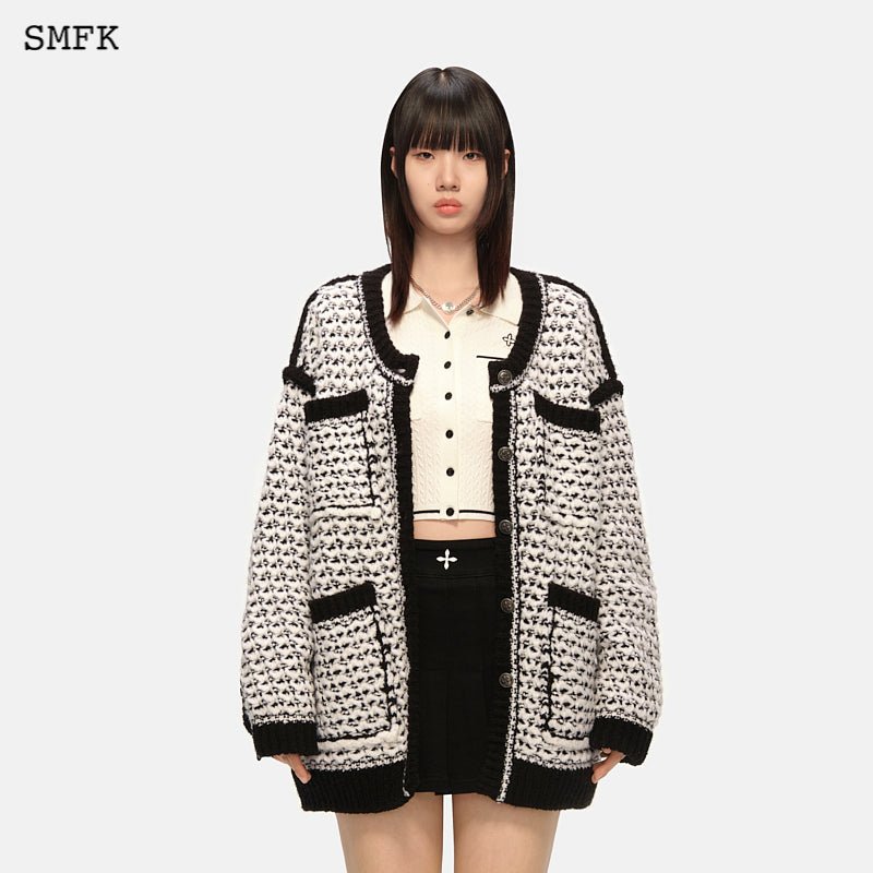 Stray Cloud Knit Jacket | SMFK Official