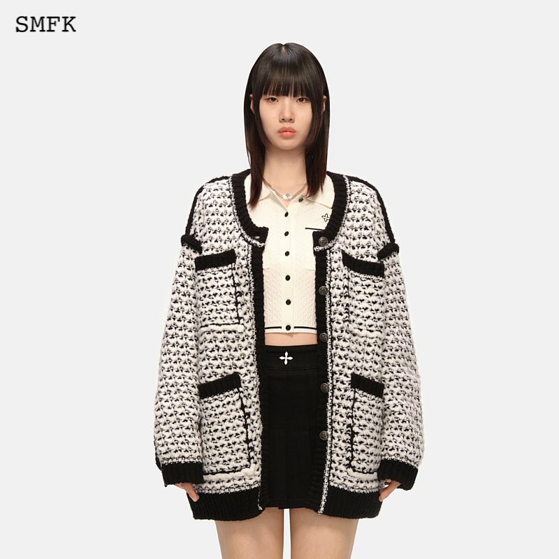 Stray Cloud Knit Jacket - SMFK Official