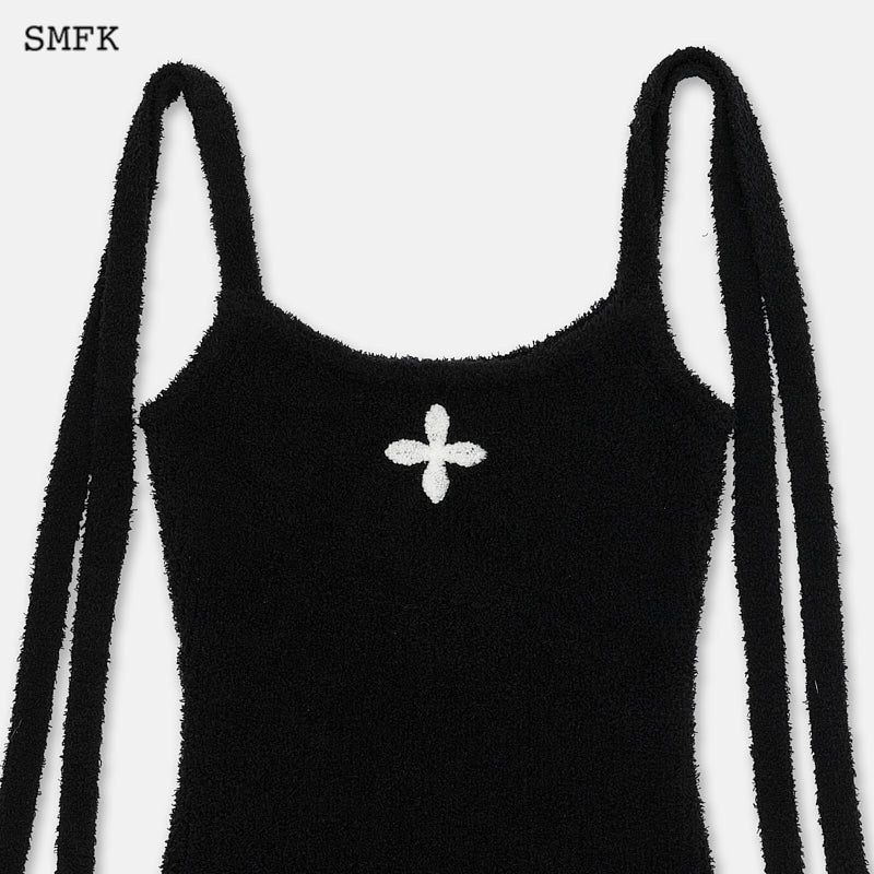 Stray Wandering Savage knitted halter dress - SMFK Official