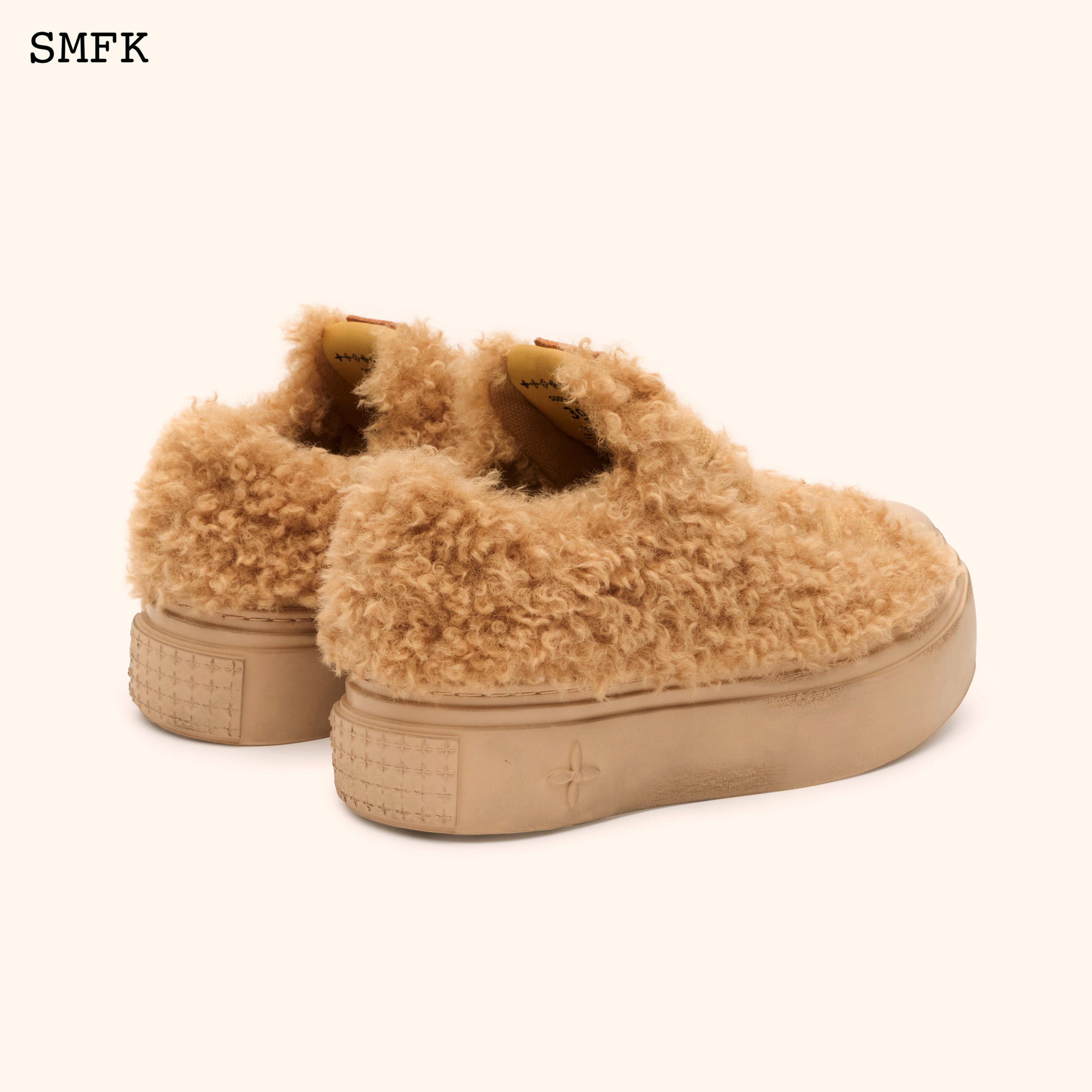 Super Model Gingerbread Furry Skate Shoes - SMFK Official