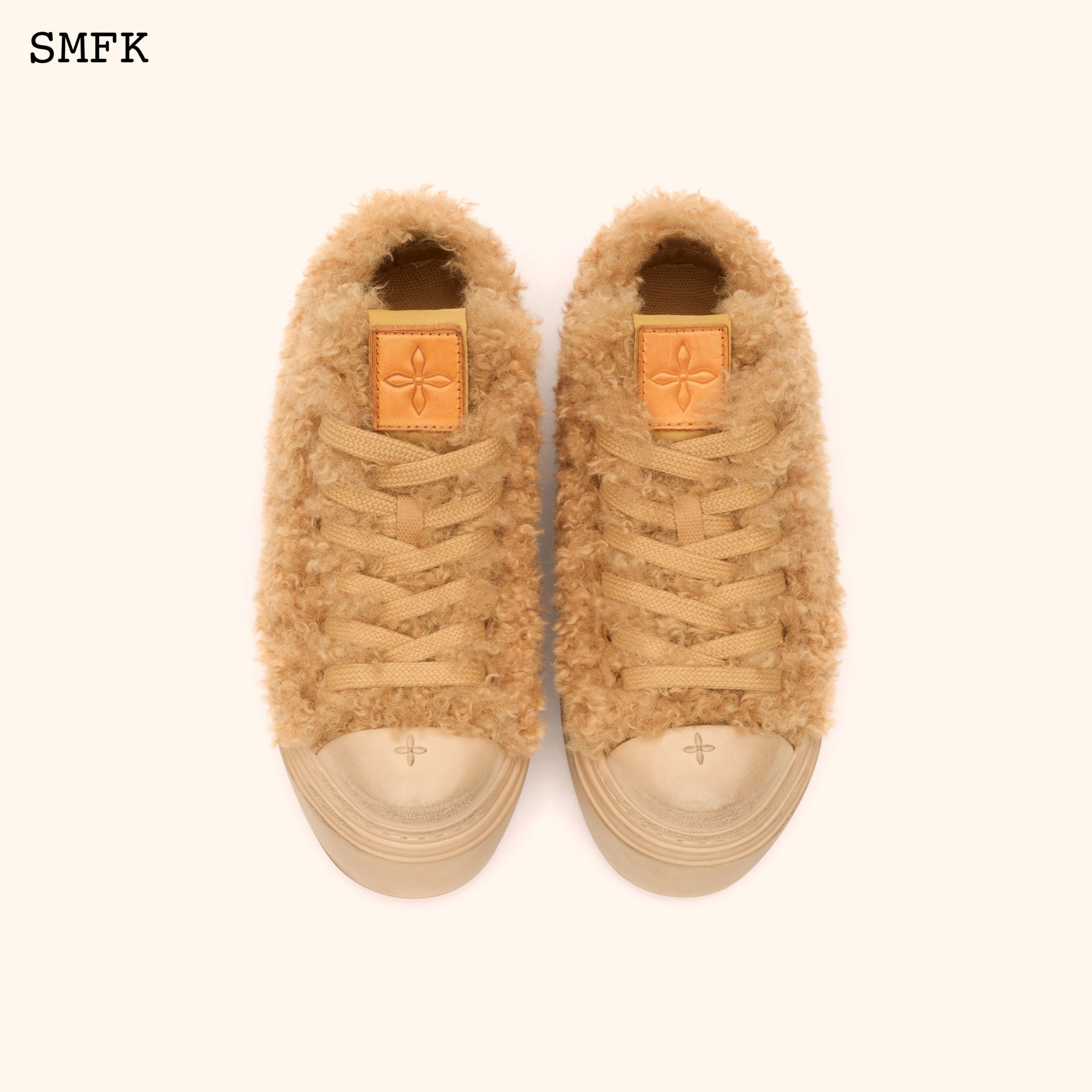 Super Model Gingerbread Furry Skate Shoes - SMFK Official