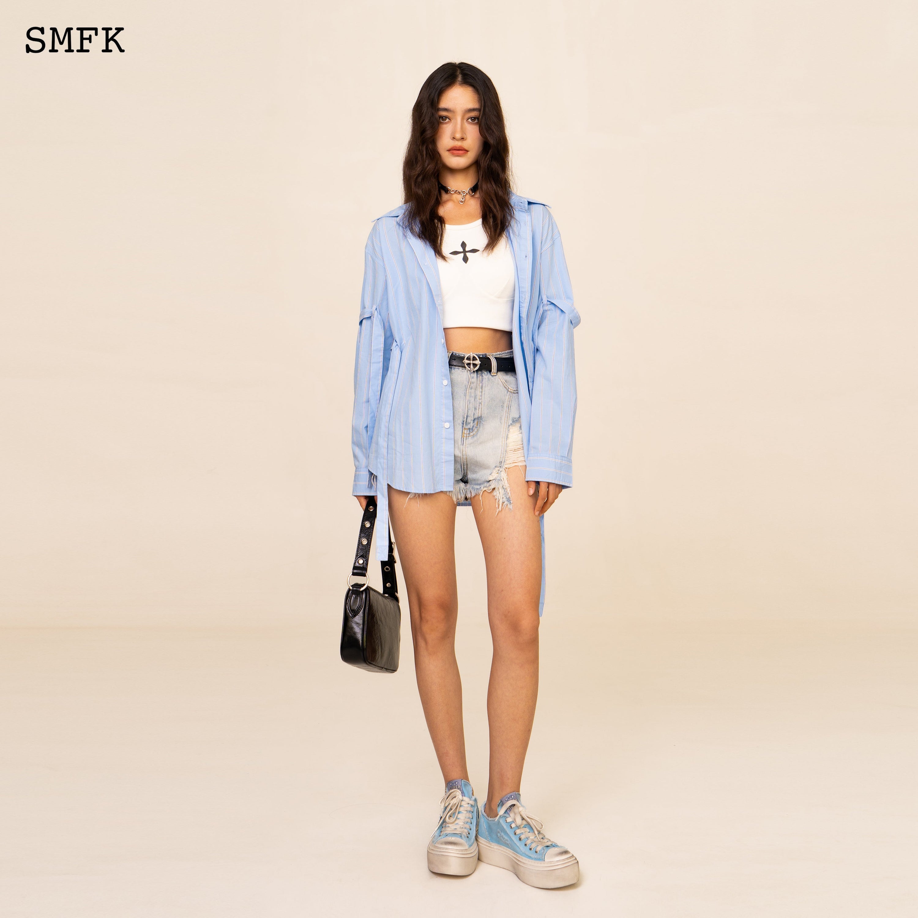 Super Model Retro Blue Skaters - SMFK Official