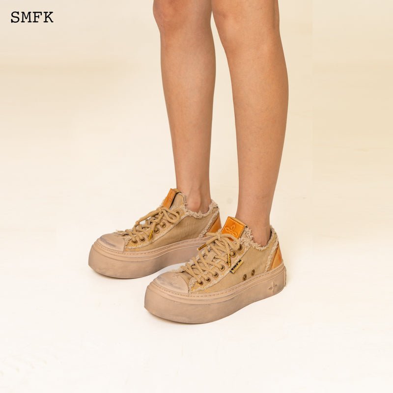Super Model Wheat Skater Shoes | SMFK Official