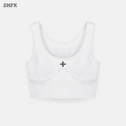 White Compass Hunting Vest - SMFK Official