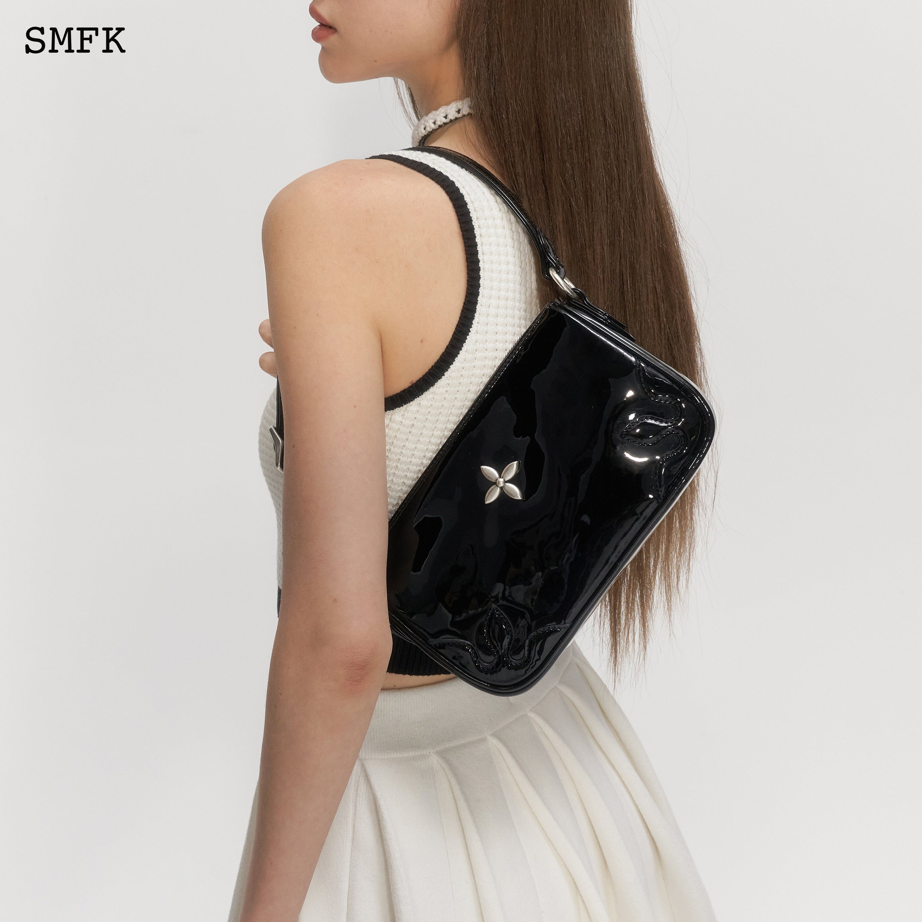 White Compass Kitty Bag - SMFK Official