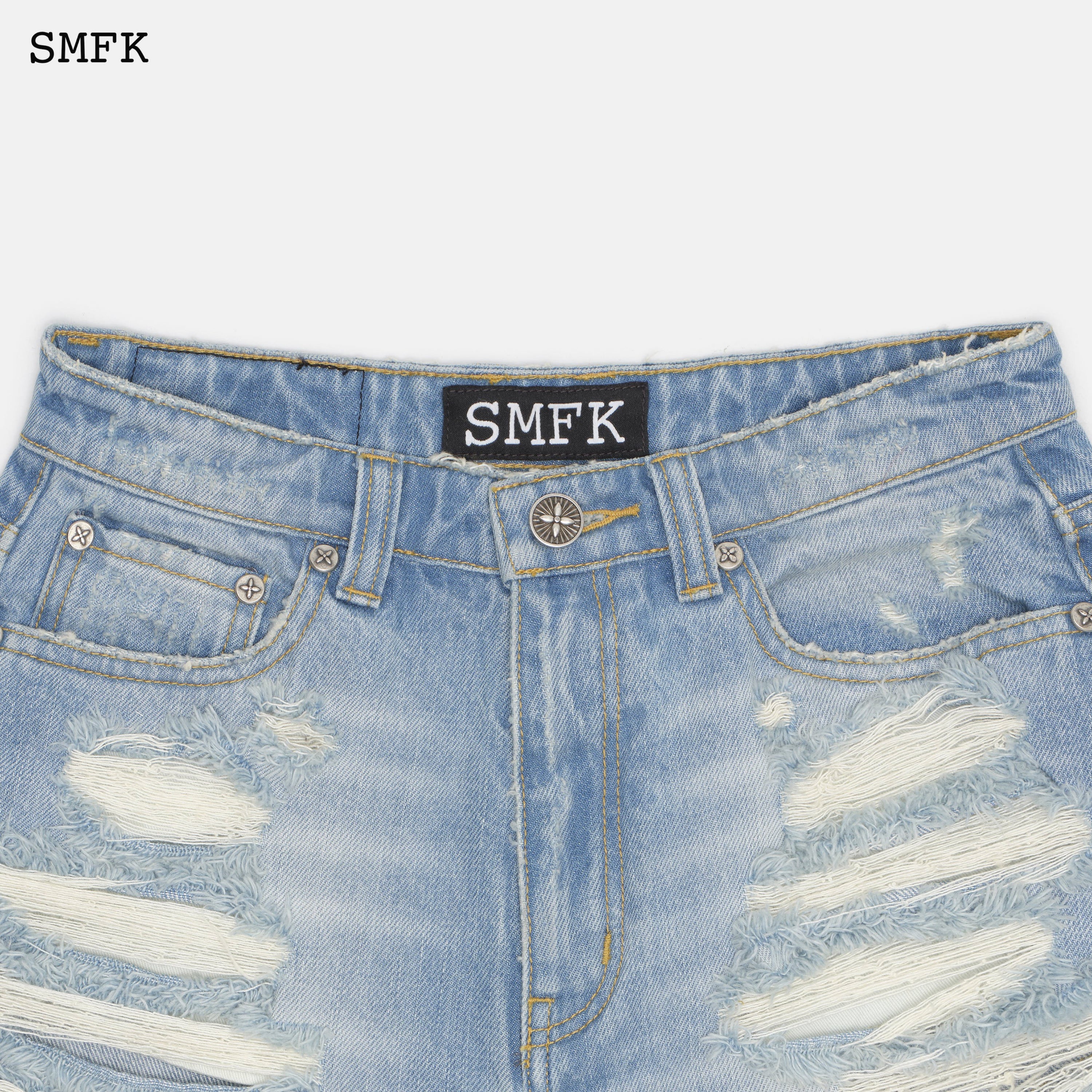 Wild World Short Blue Jeans - SMFK Official