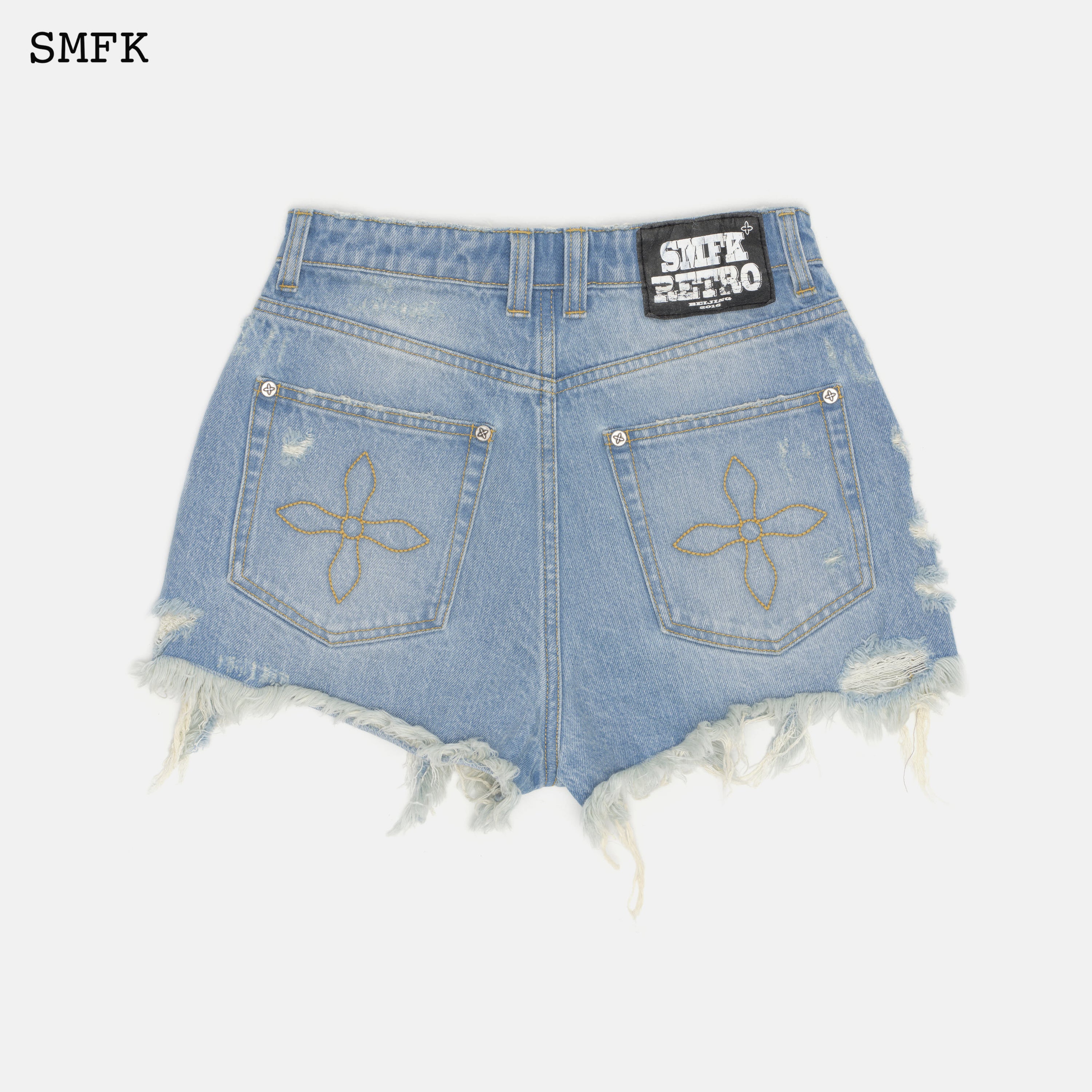 Wild World Short Blue Jeans - SMFK Official