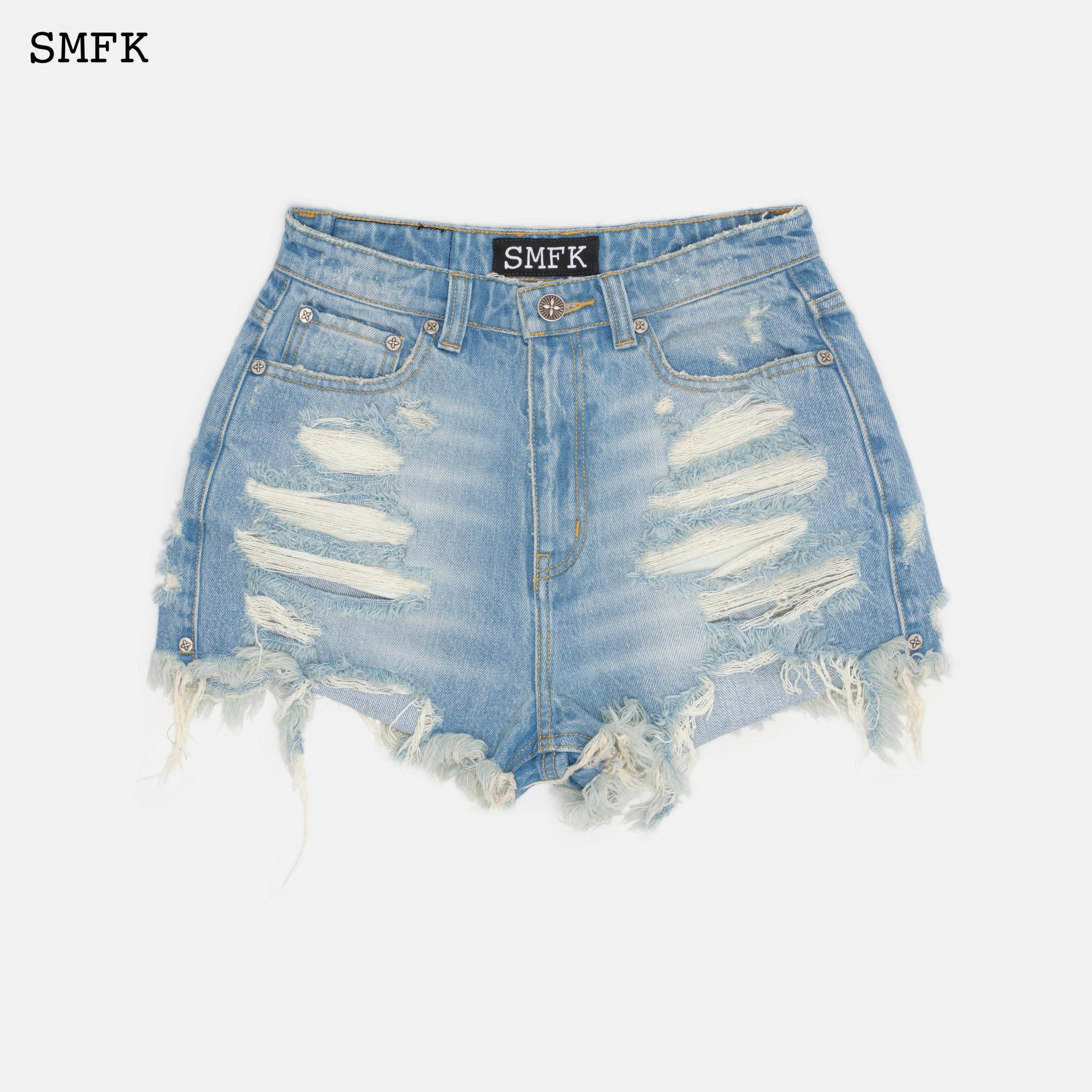 Wild World Short Blue Jeans - SMFK Official