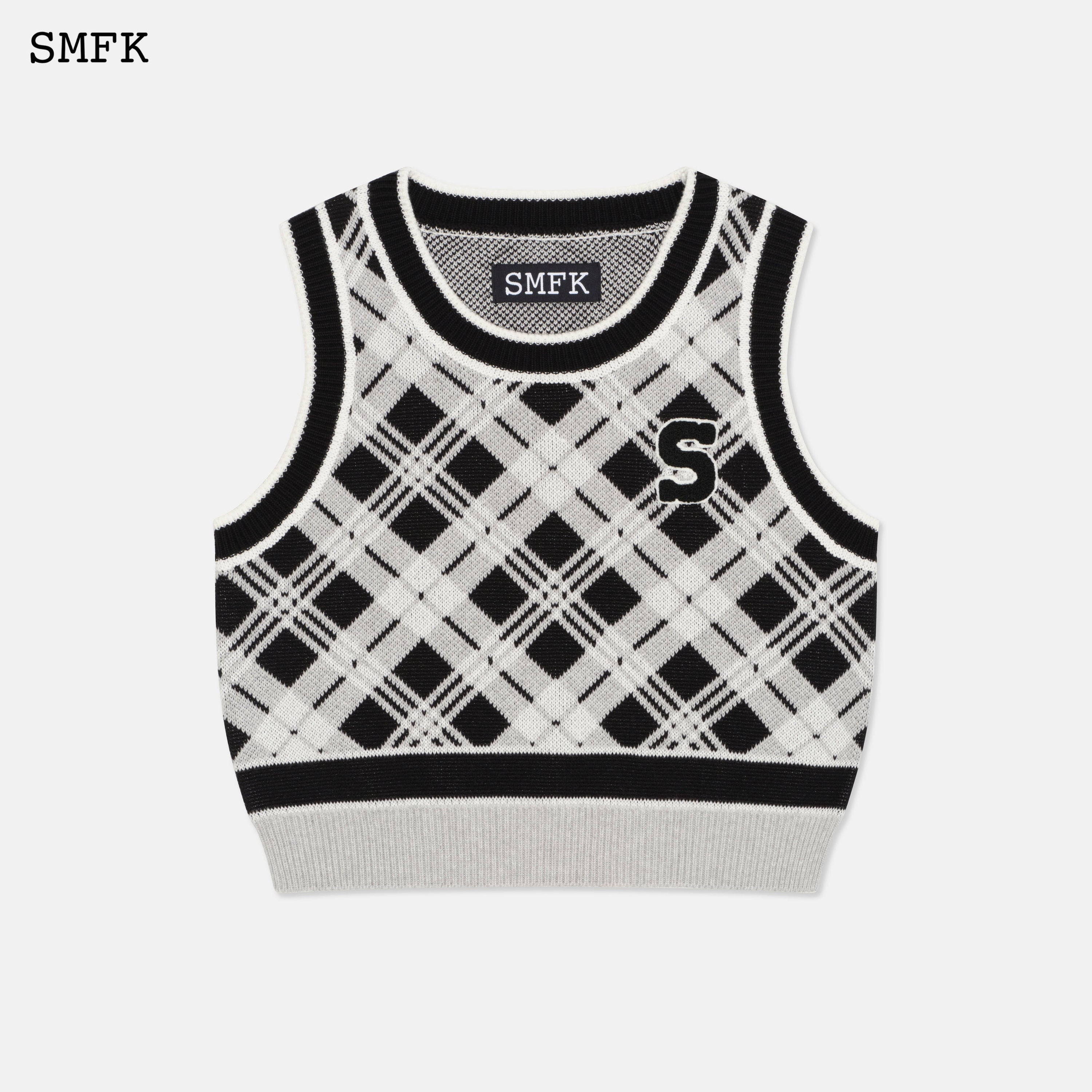 Wilderness Black And White Polo Vest - SMFK Official