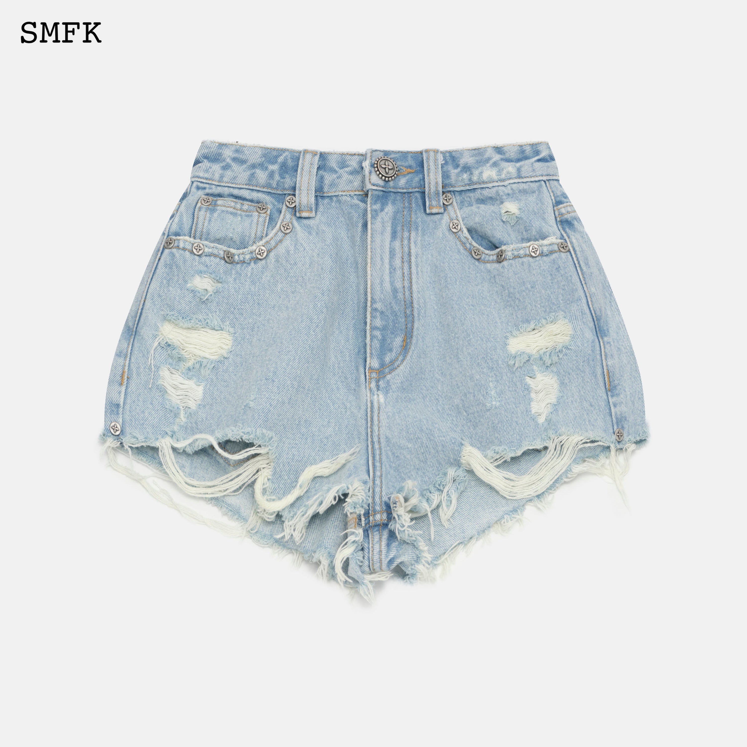 Wilderness Rock Blue Short Jeans - SMFK Official