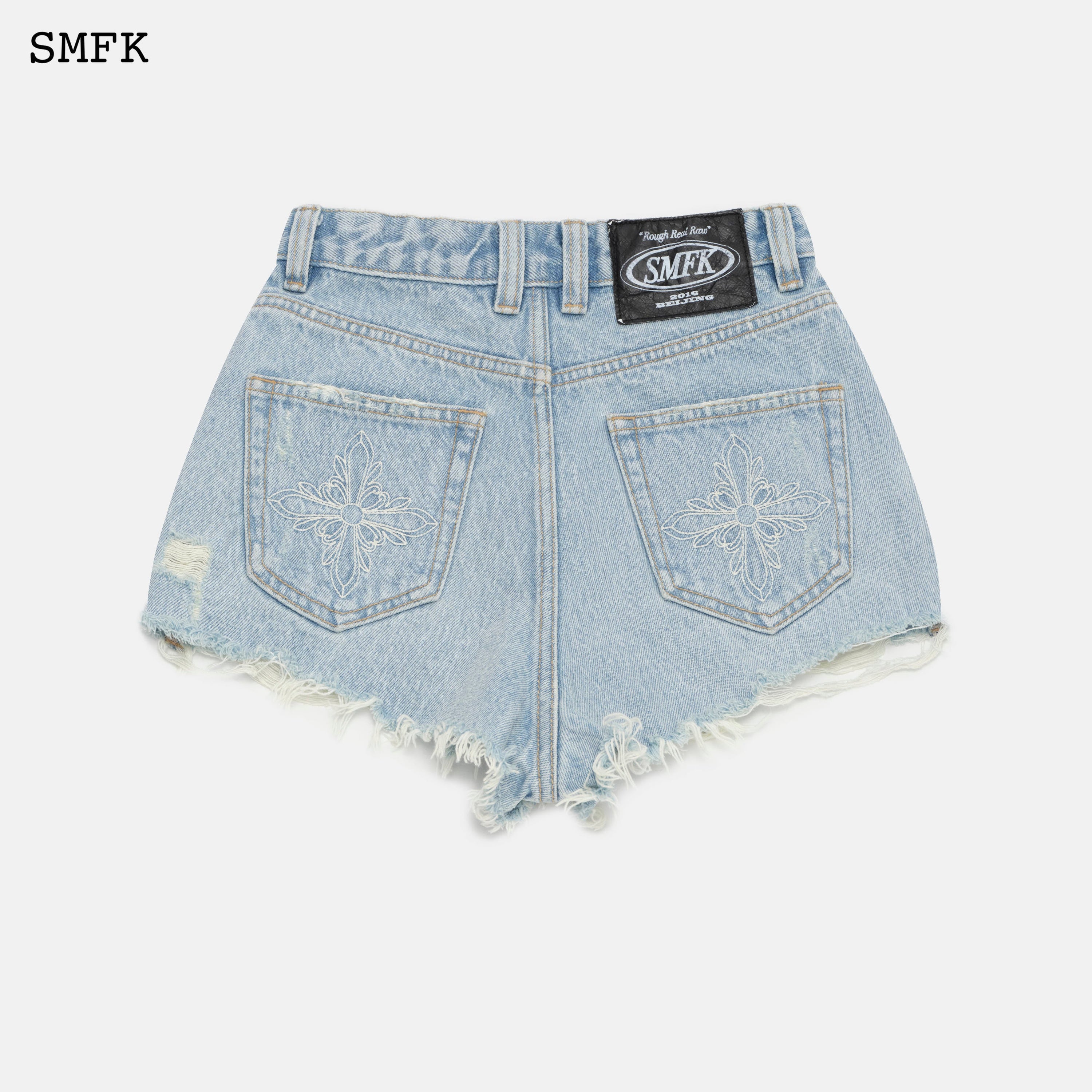 Wilderness Rock Blue Short Jeans - SMFK Official