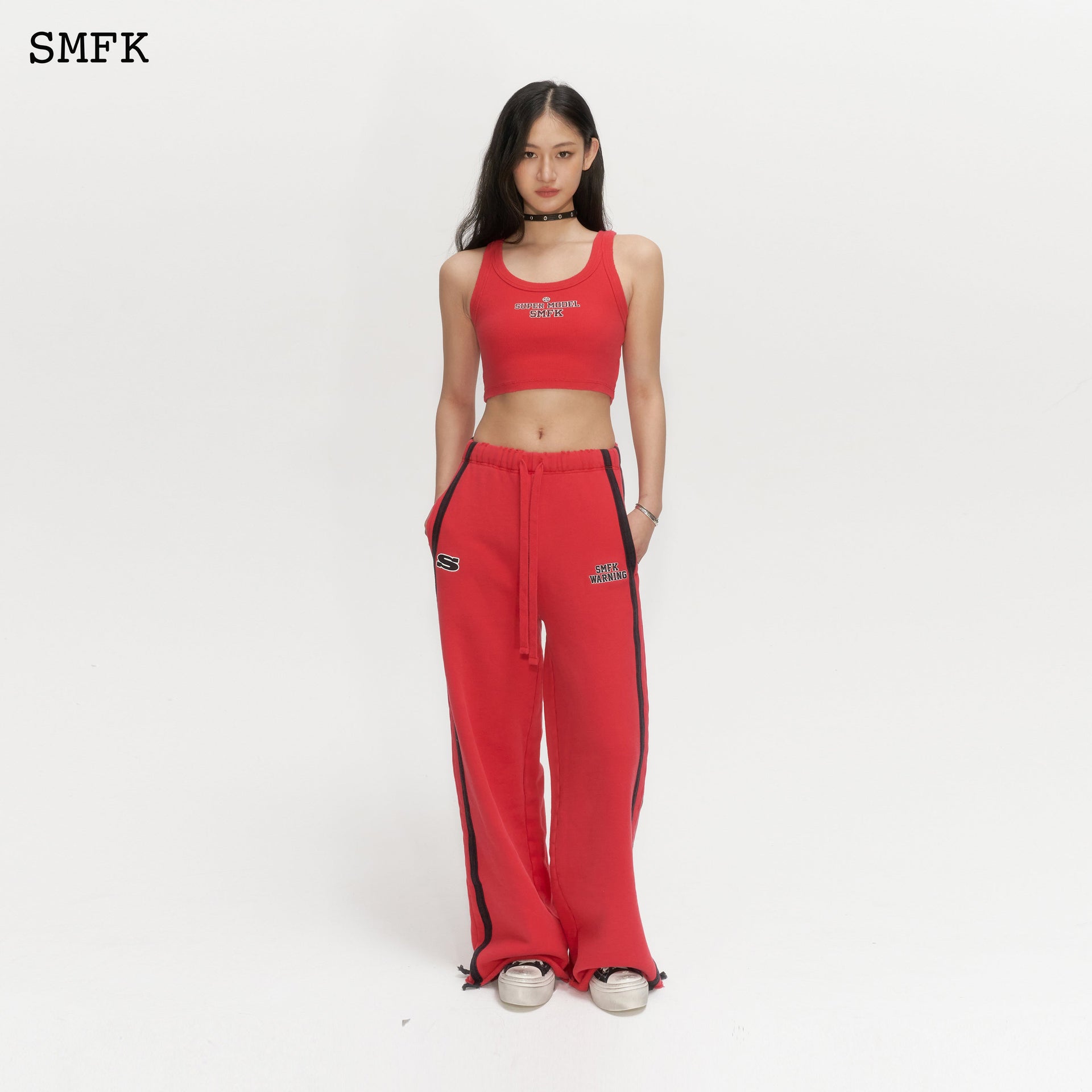 Wilderness Wandering Red Sport Pants SMFK Official