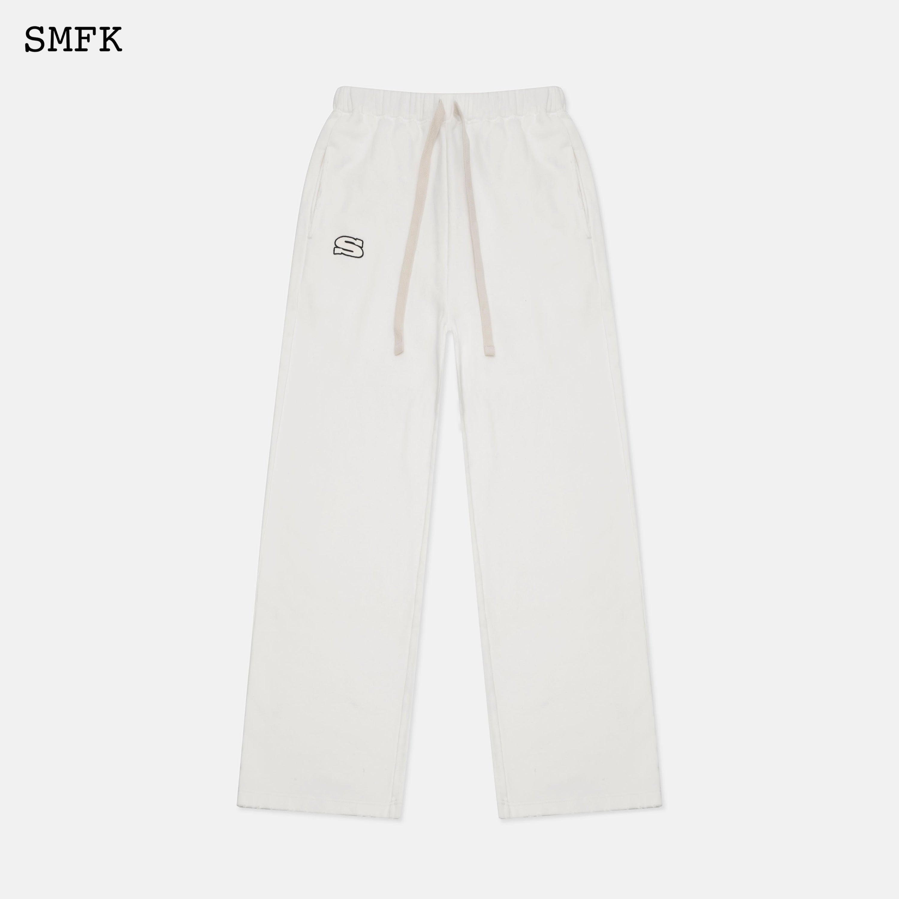 Wilderness Wandering White Sport Pants - SMFK Official