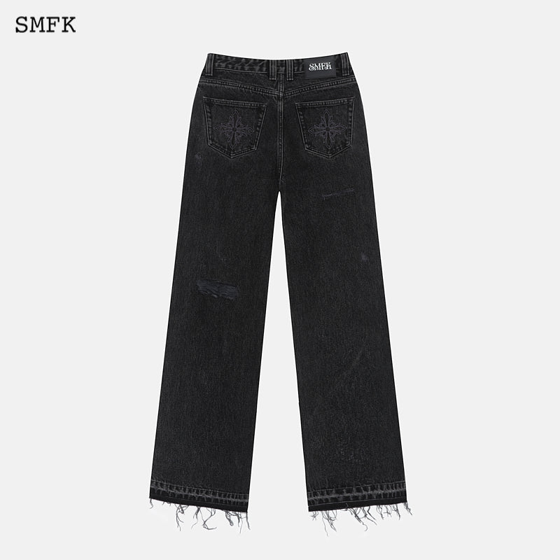 Wilderness World Wandering Jeans Black - SMFK Official