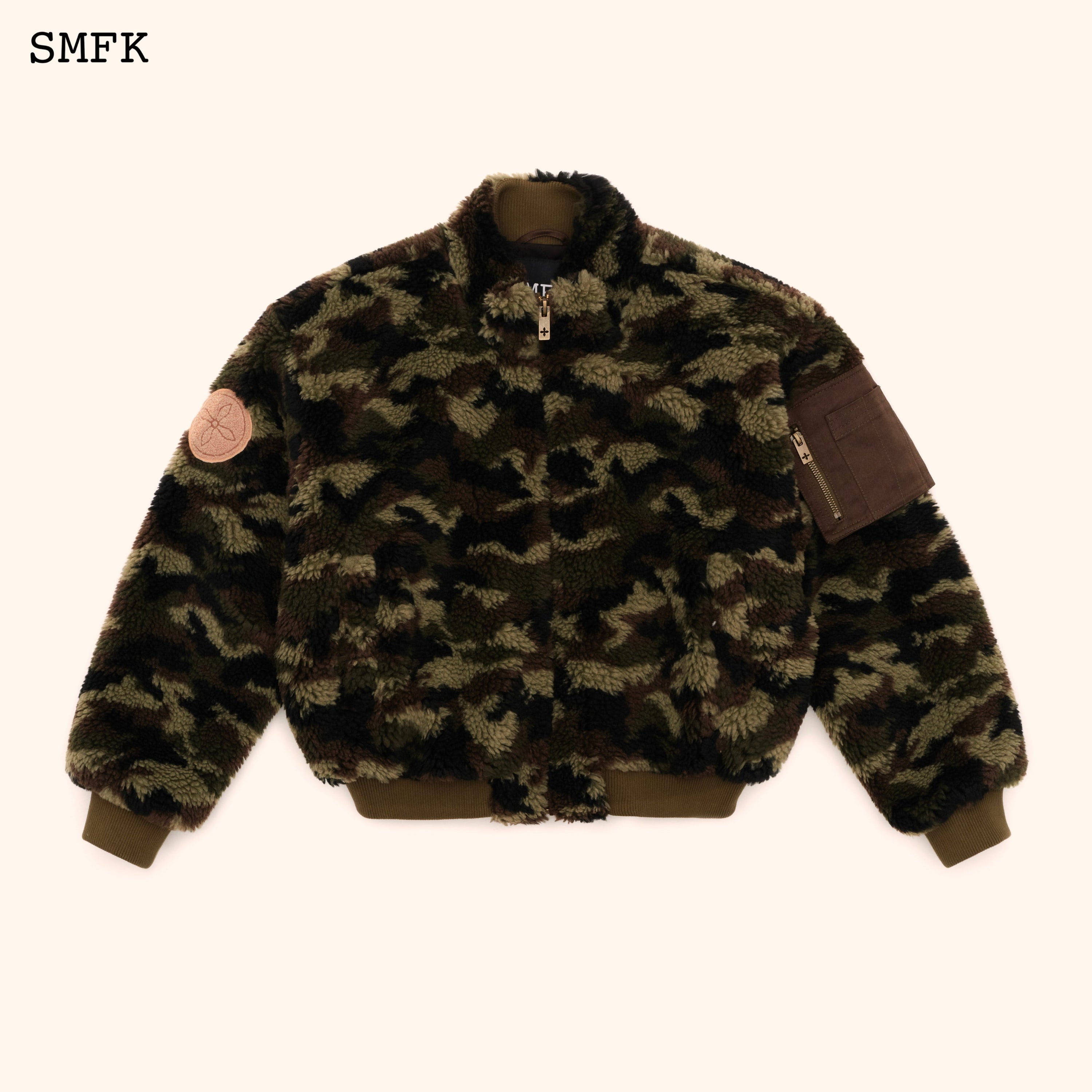 WildWorld Adventure Camouflage Stand Collar Jacket - SMFK Official